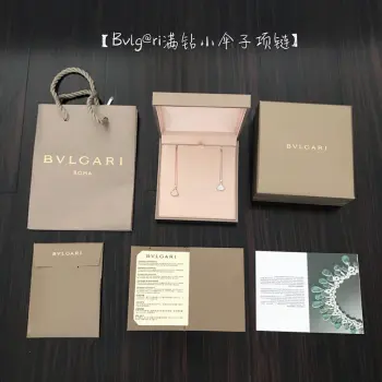 Diva小扇子满钻项链