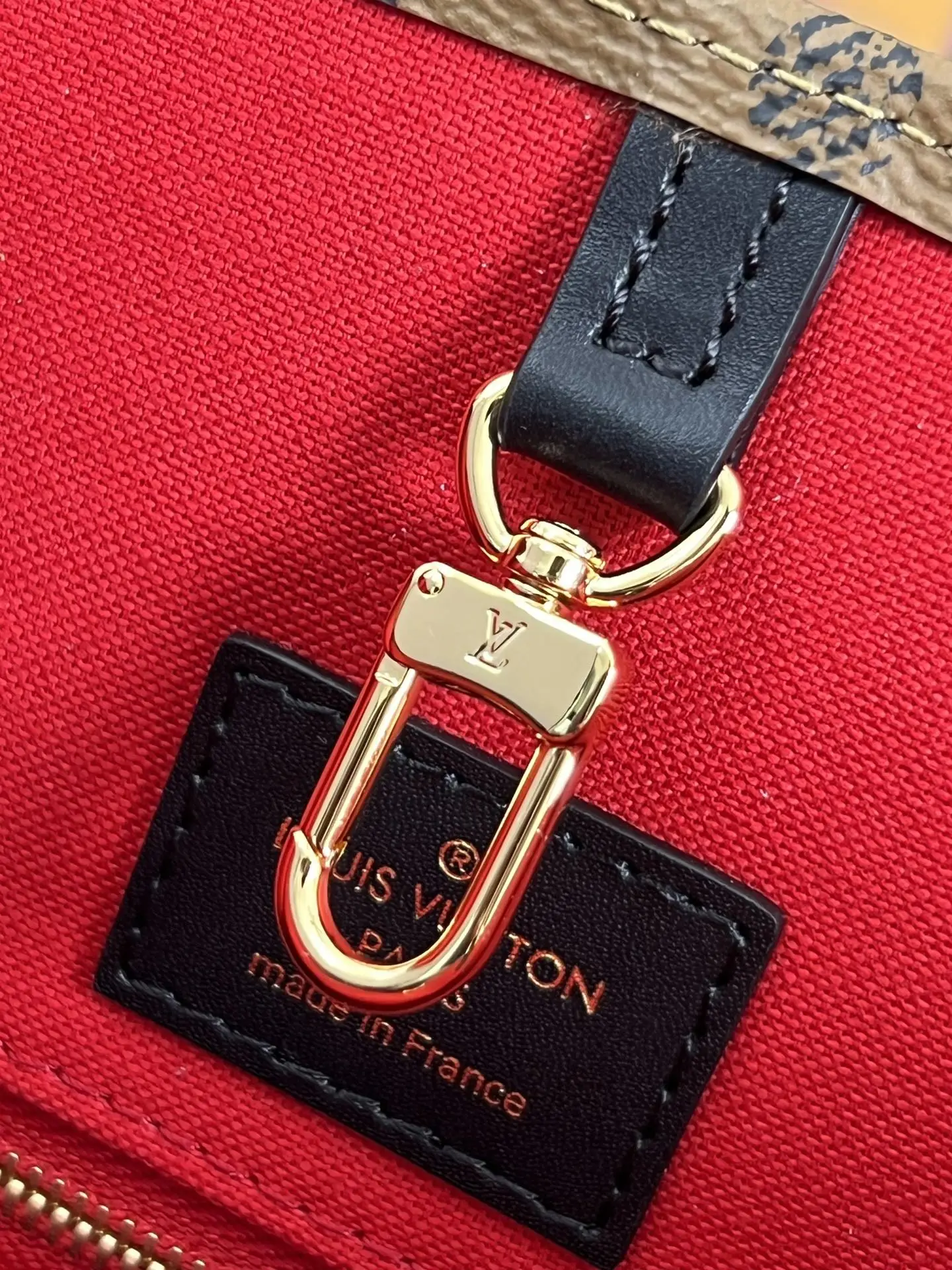 LV海外原单M45321 Onthego 中号手袋 手提单肩背包 - 细节图 9