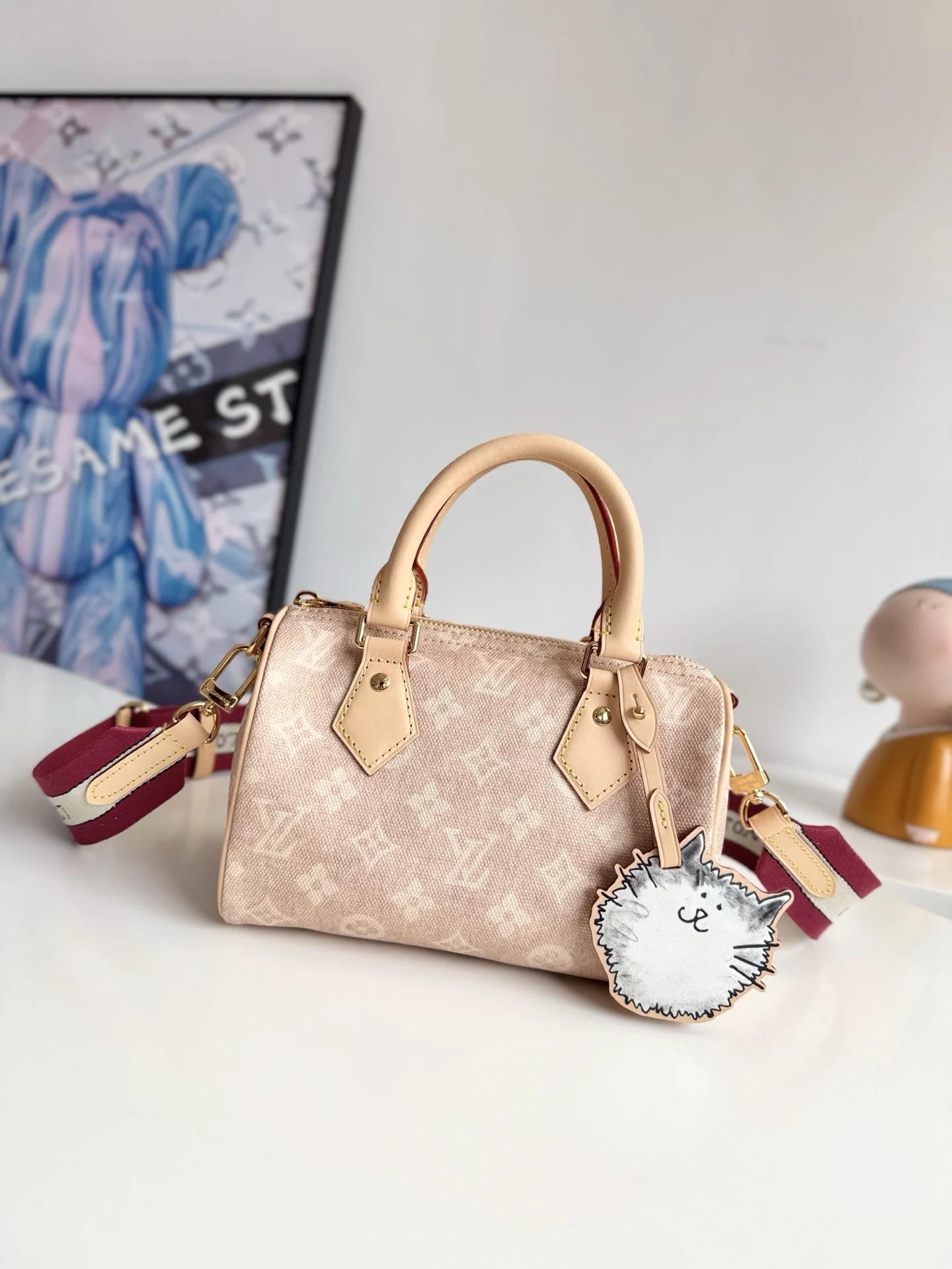 LV海外原单M15151 Speedy 20 Bandouliere 手袋 手提斜挎包