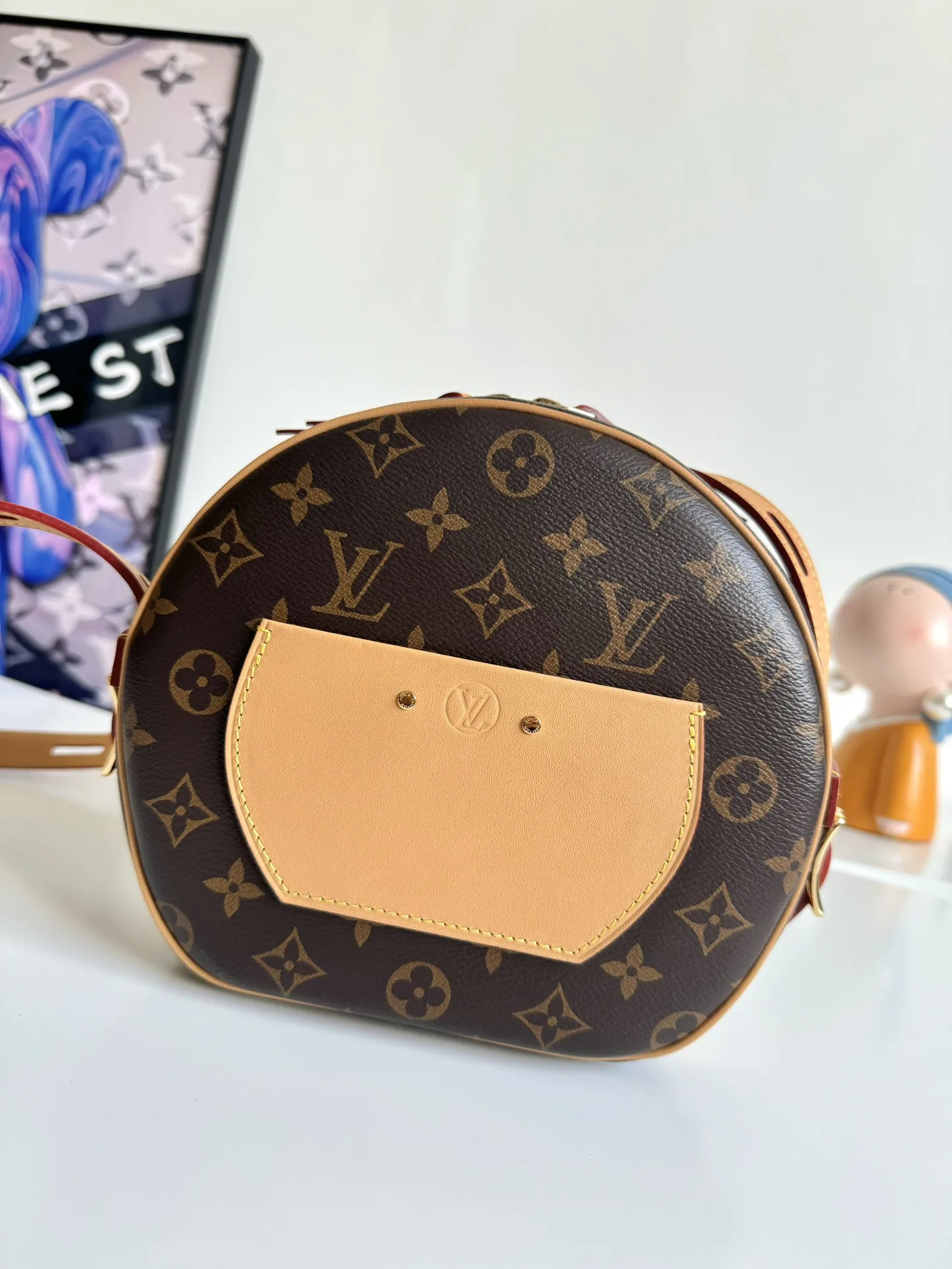 LV海外原单M45647 Boite Chapeau Souple 手袋 斜挎包 - 细节图 3