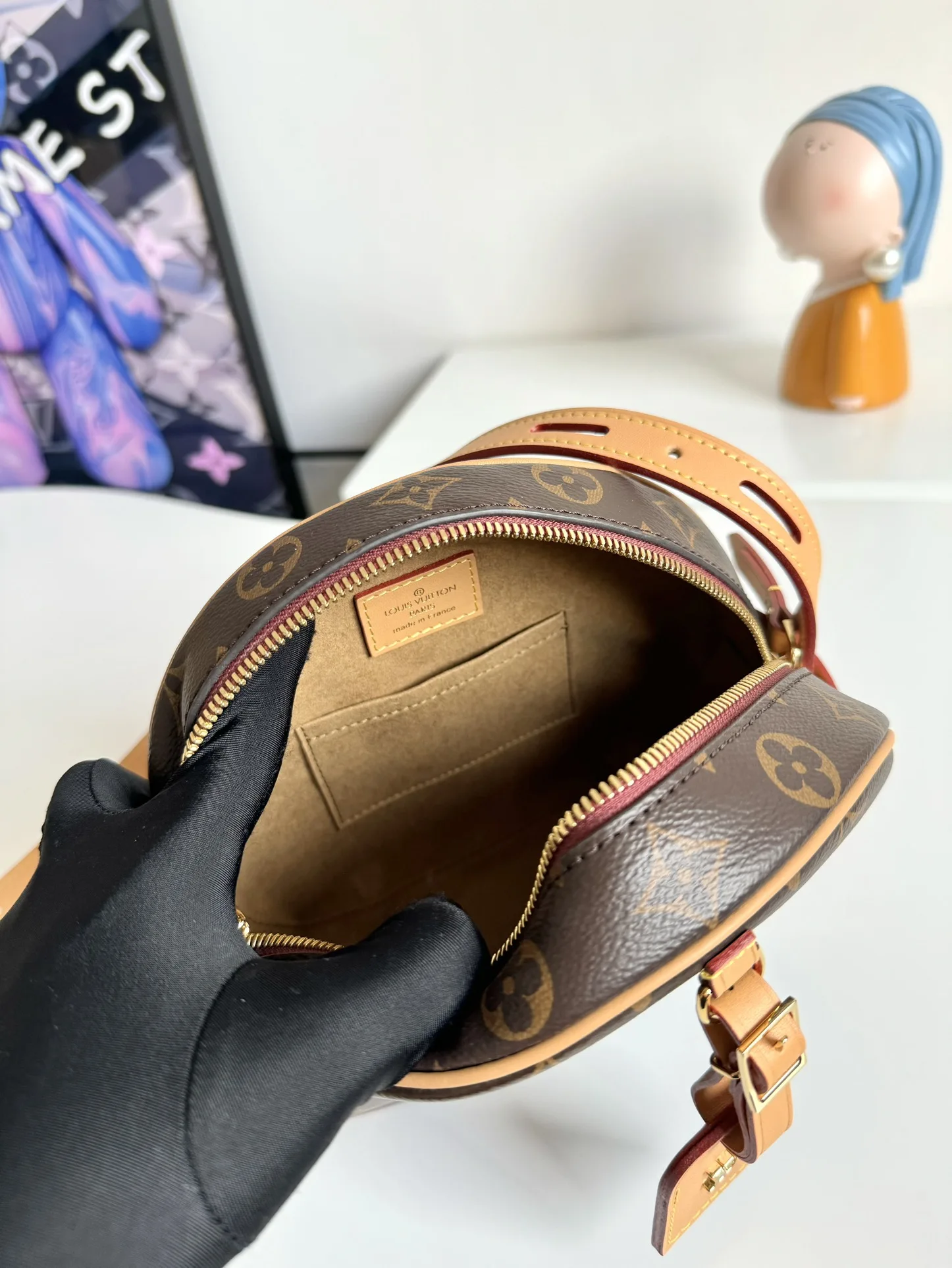 LV海外原单M45647 Boite Chapeau Souple 手袋 斜挎包 - 细节图 8