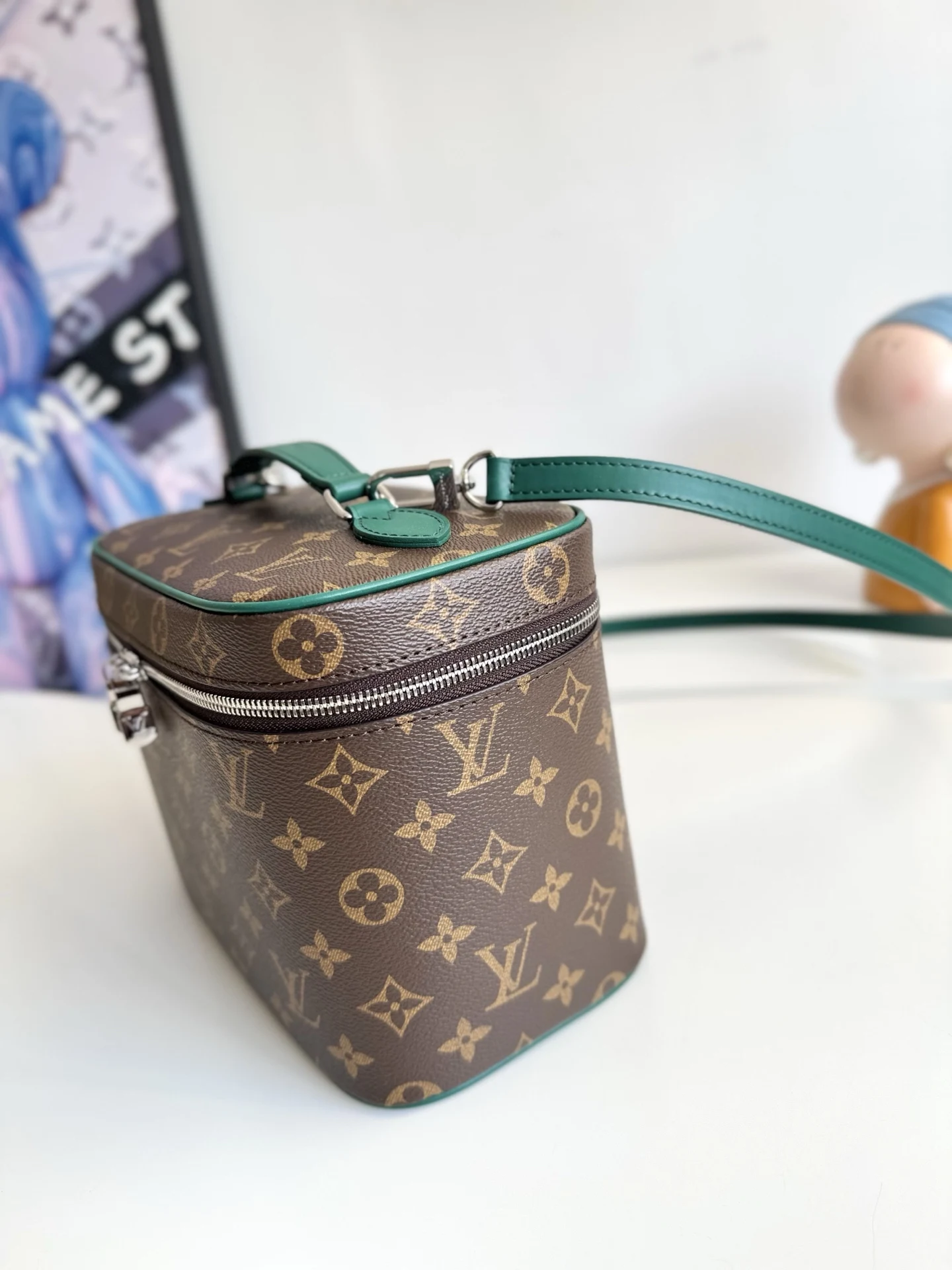 LV海外原单M12667 Nice BB 化妆包 手提斜挎包 - 细节图 2
