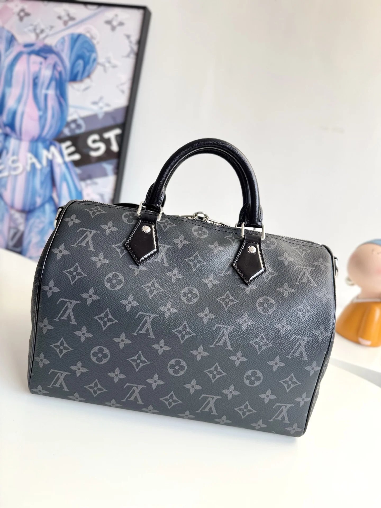 LV海外原单M15102 Speedy Soft 30 手袋 手提斜挎包 - 细节图 3