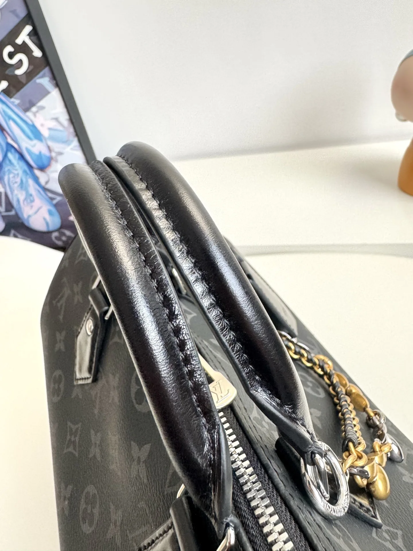 LV海外原单M15102 Speedy Soft 30 手袋 手提斜挎包 - 细节图 7