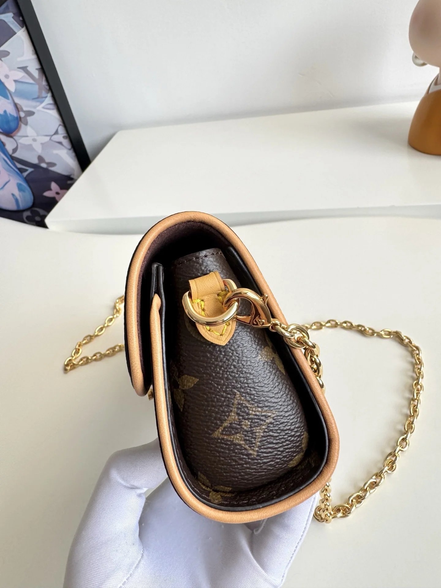 LV海外原单M13566 Pochette Camille 手袋 斜挎包 - 细节图 2