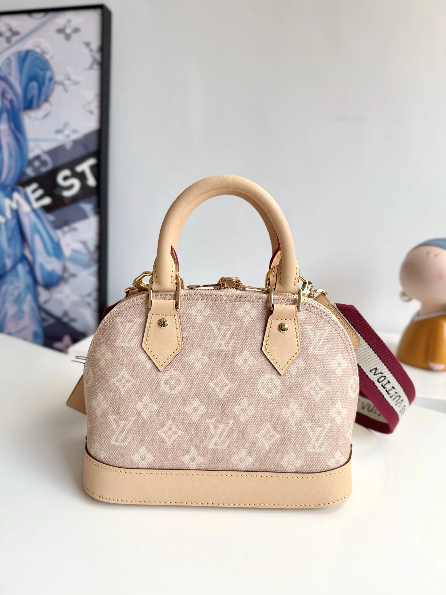 LV海外原单M25728 Alma BB 手袋 手提斜挎包 - 细节图 3