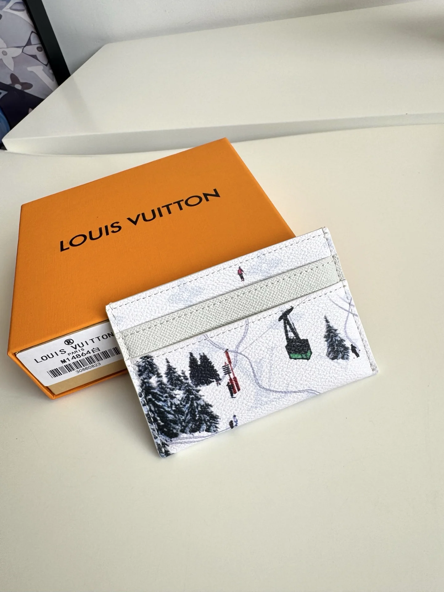 Louis Vuitton Overseas Original M14864 Double Card Holder Wallet - Detail view 2
