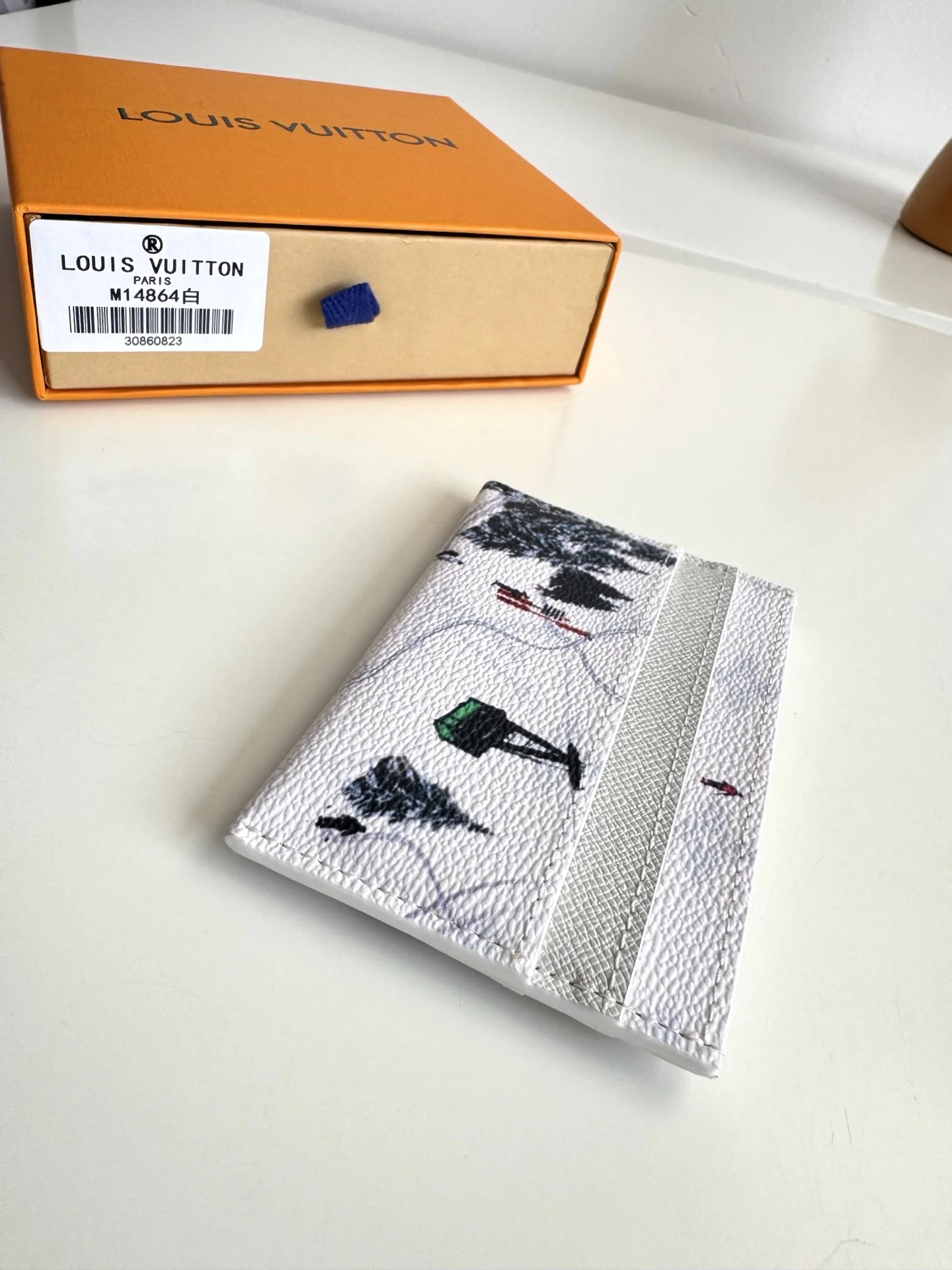 Louis Vuitton Overseas Original M14864 Double Card Holder Wallet - Detail view 5