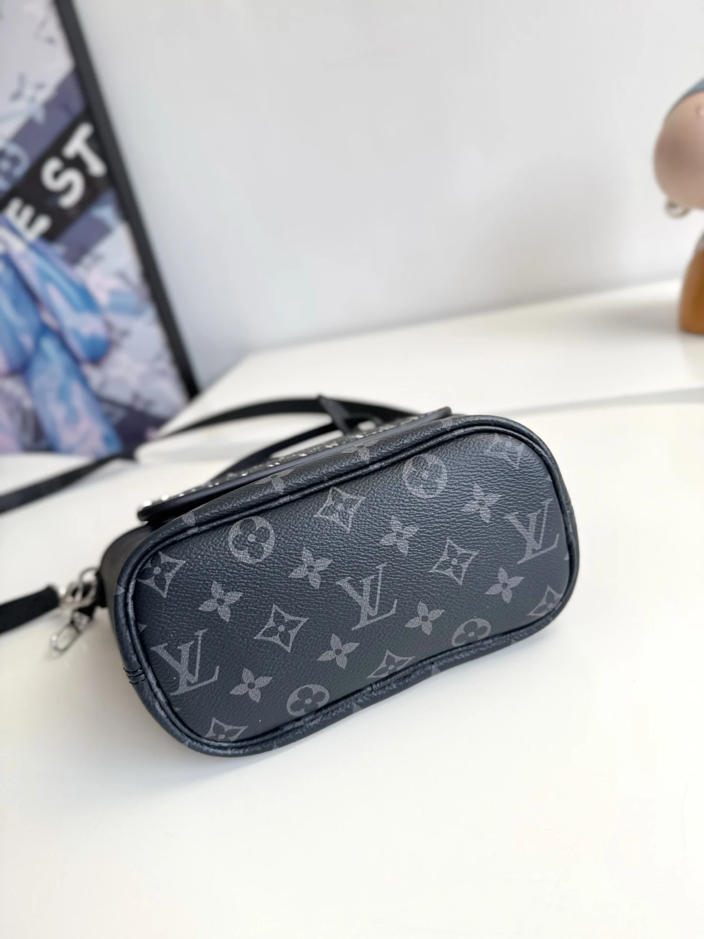 LV海外原单M15210 Neverfull Bandouliere Inside Out BB 手提斜挎包 - 细节图 4