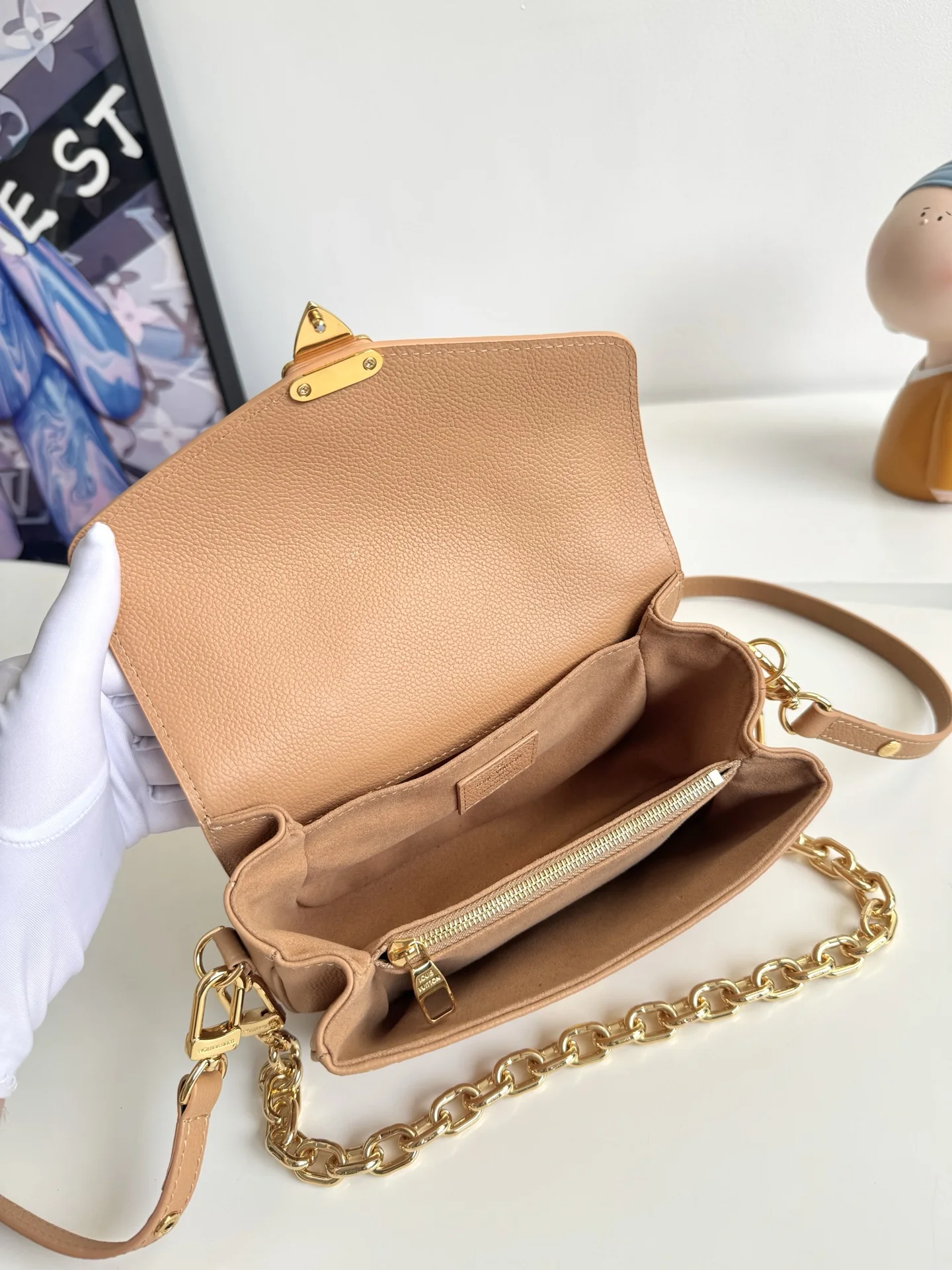 LV海外原单M14322 Pochette Metis East West 手袋 女士斜挎包 - 细节图 8