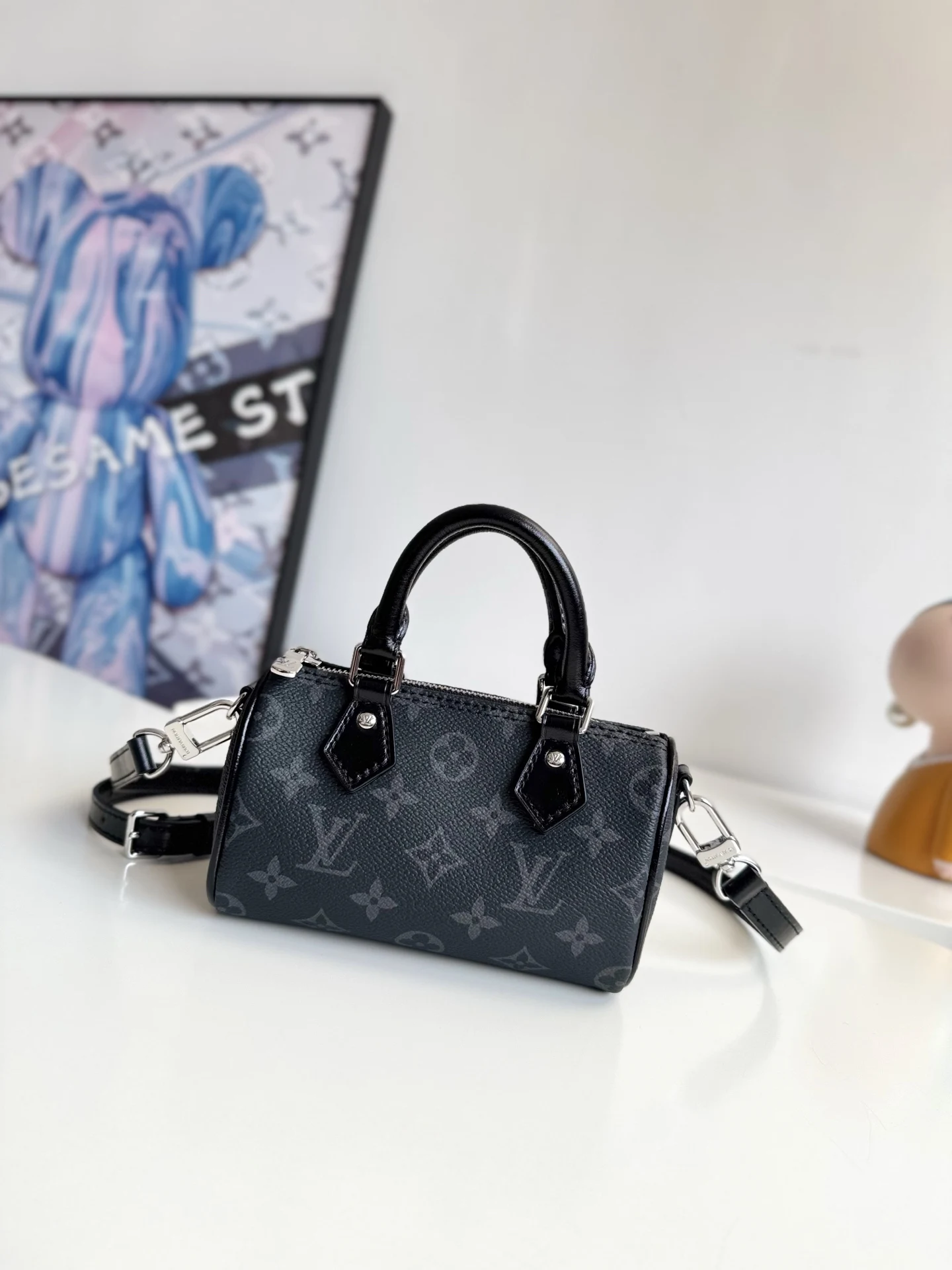 LV海外原单M26573 Nano Speedy 手袋 手提斜挎包 - 细节图 1