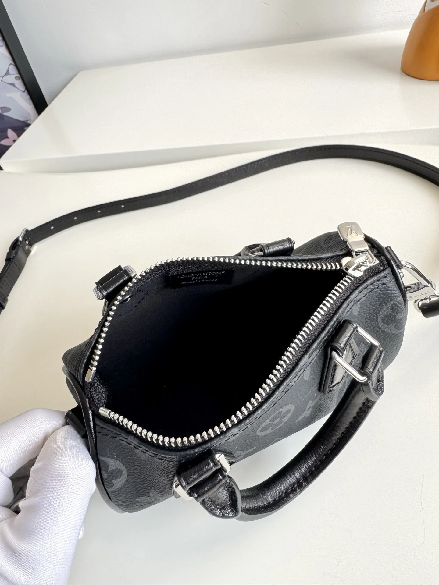 LV海外原单M26573 Nano Speedy 手袋 手提斜挎包 - 细节图 8