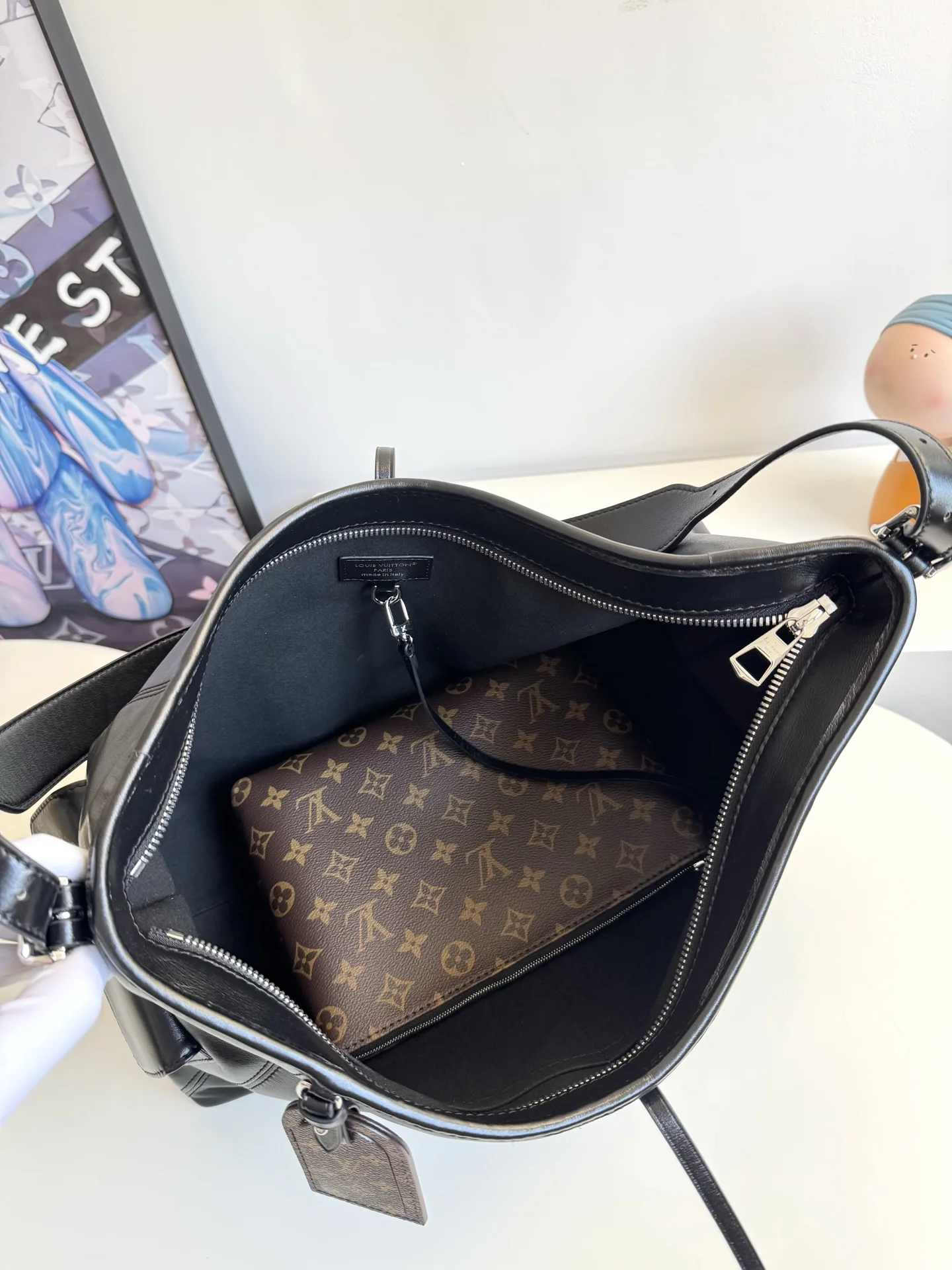 Louis Vuitton Original overseas M15175 Carry All Travel Bag Shoulder Bag - Detail view 7