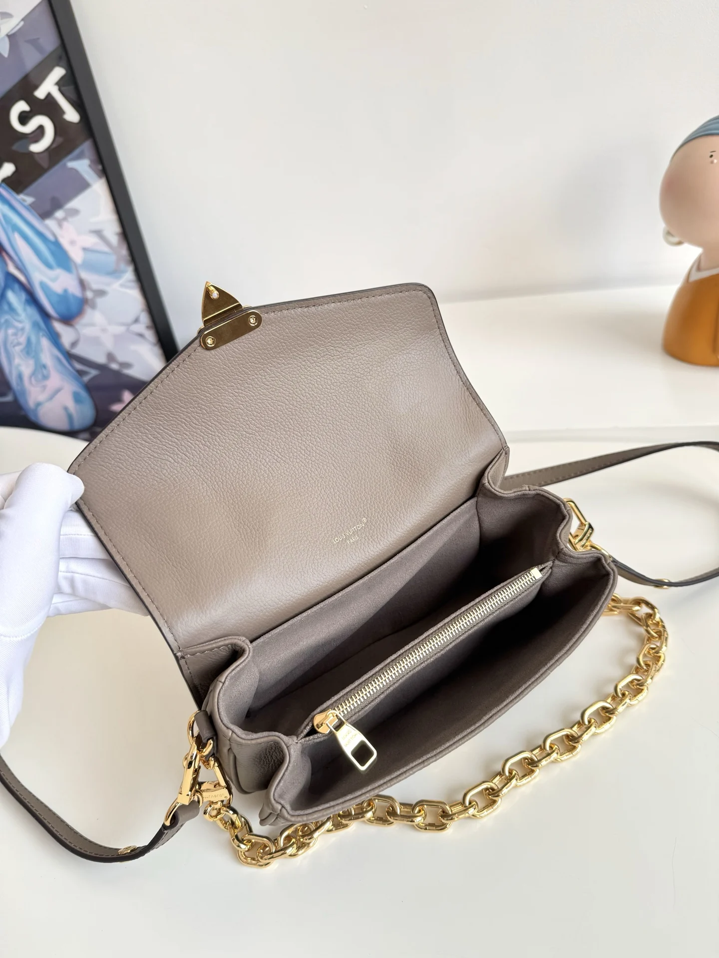 LV海外原单M25910 Pochette Metis East West 手袋 斜挎包 - 细节图 8