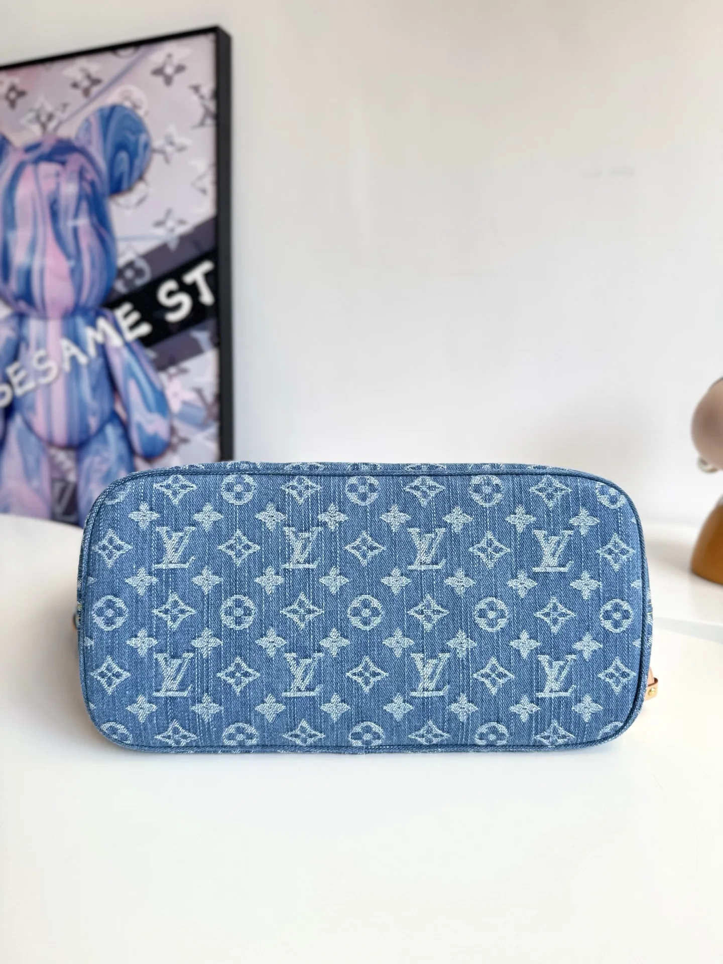 Louis Vuitton Overseas original M13192 Neverfull medium handbag shoulder bag - Detail view 4