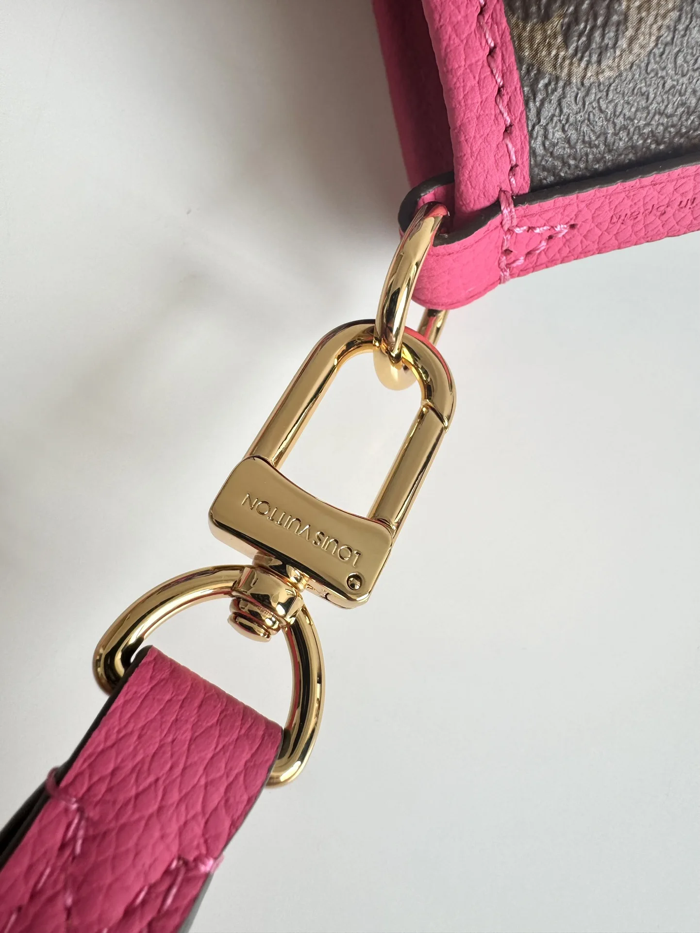 LV海外原单M12106 Neverfull Bandouliere Inside Out BB 手袋 手提斜挎包 - 细节图 7