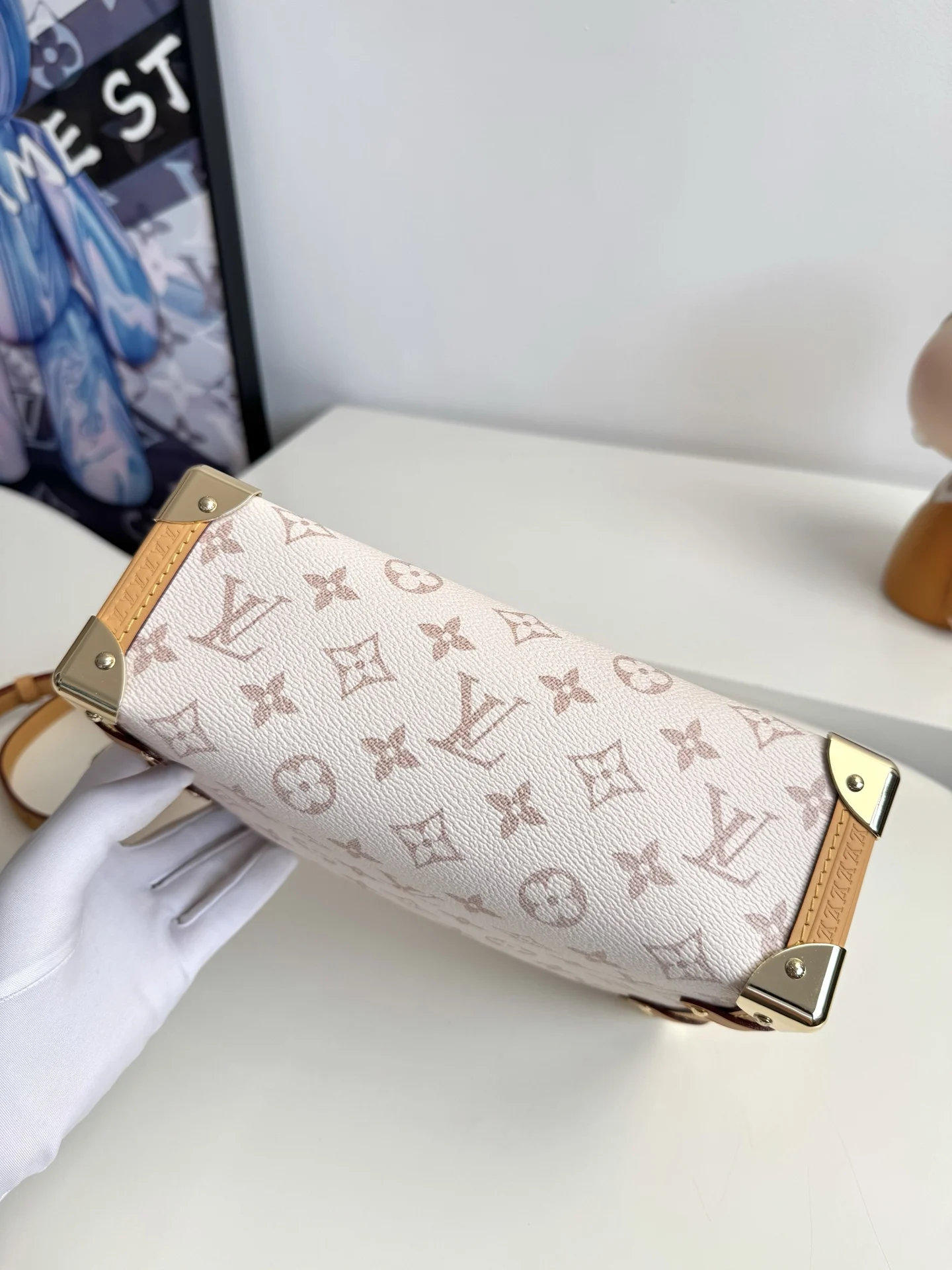 LV海外原单M26287 Side Trunk 中号手袋 手提斜挎包 - 细节图 4