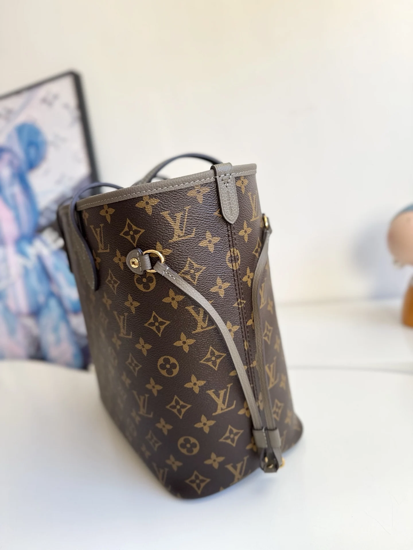 Louis Vuitton Overseas Original M25664 Neverfull Inside Out Medium Handbag Shoulder Backpack - Detail view 2