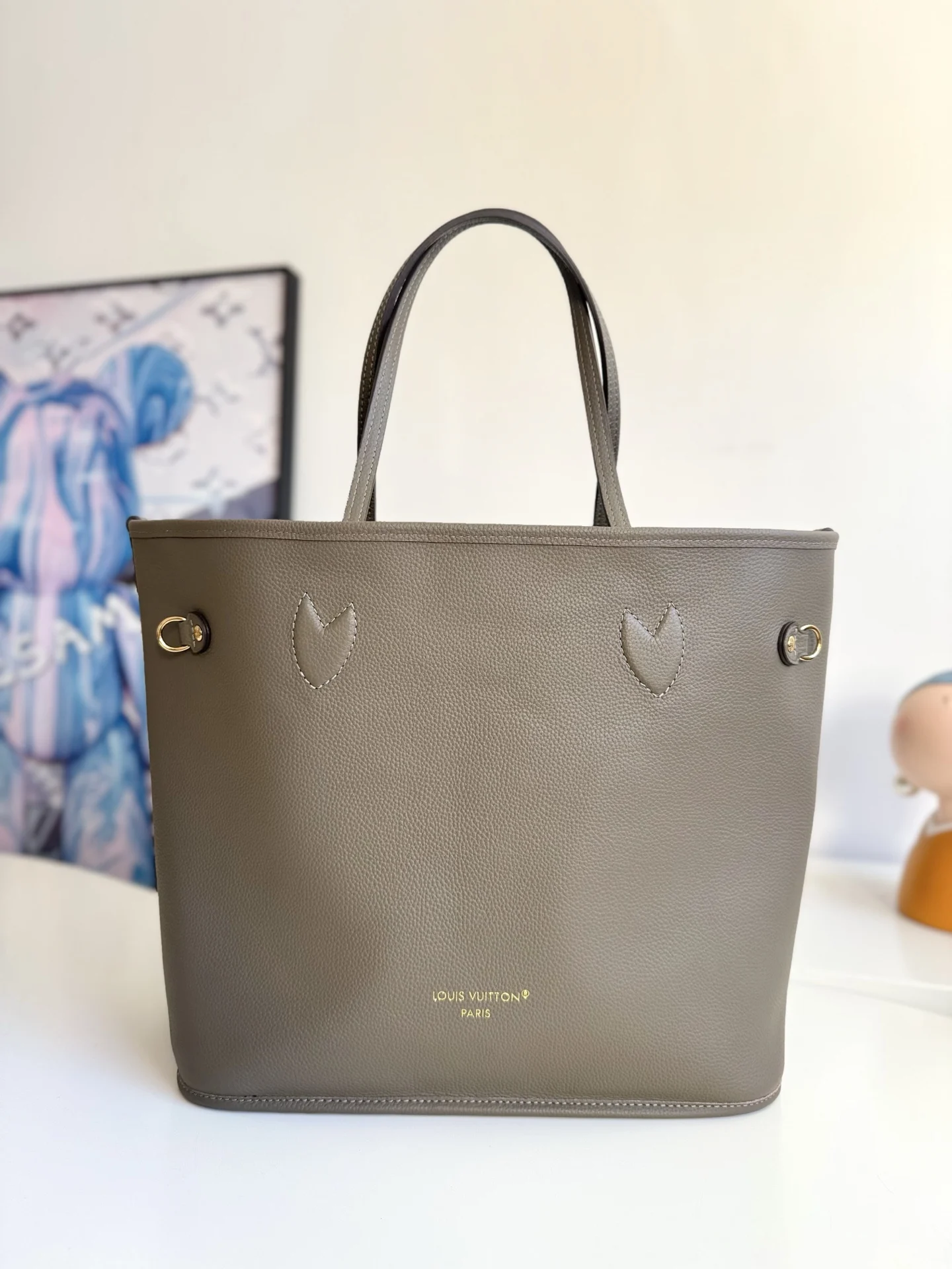 Louis Vuitton Overseas Original M25664 Neverfull Inside Out Medium Handbag Shoulder Backpack - Detail view 3
