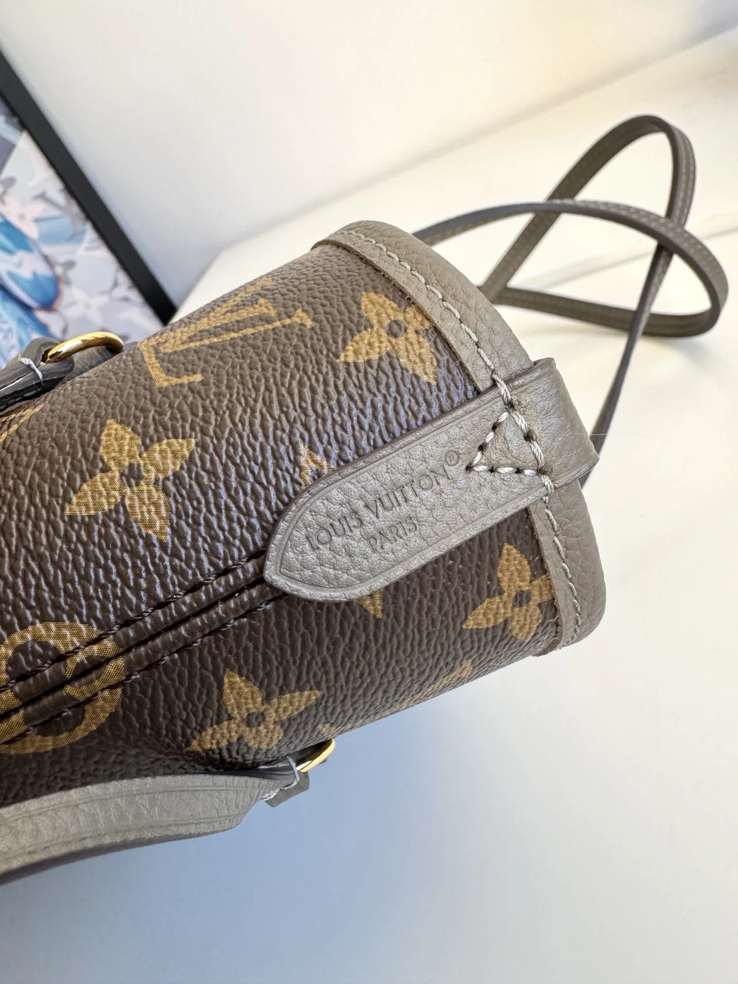 Louis Vuitton Overseas Original M25664 Neverfull Inside Out Medium Handbag Shoulder Backpack - Detail view 6