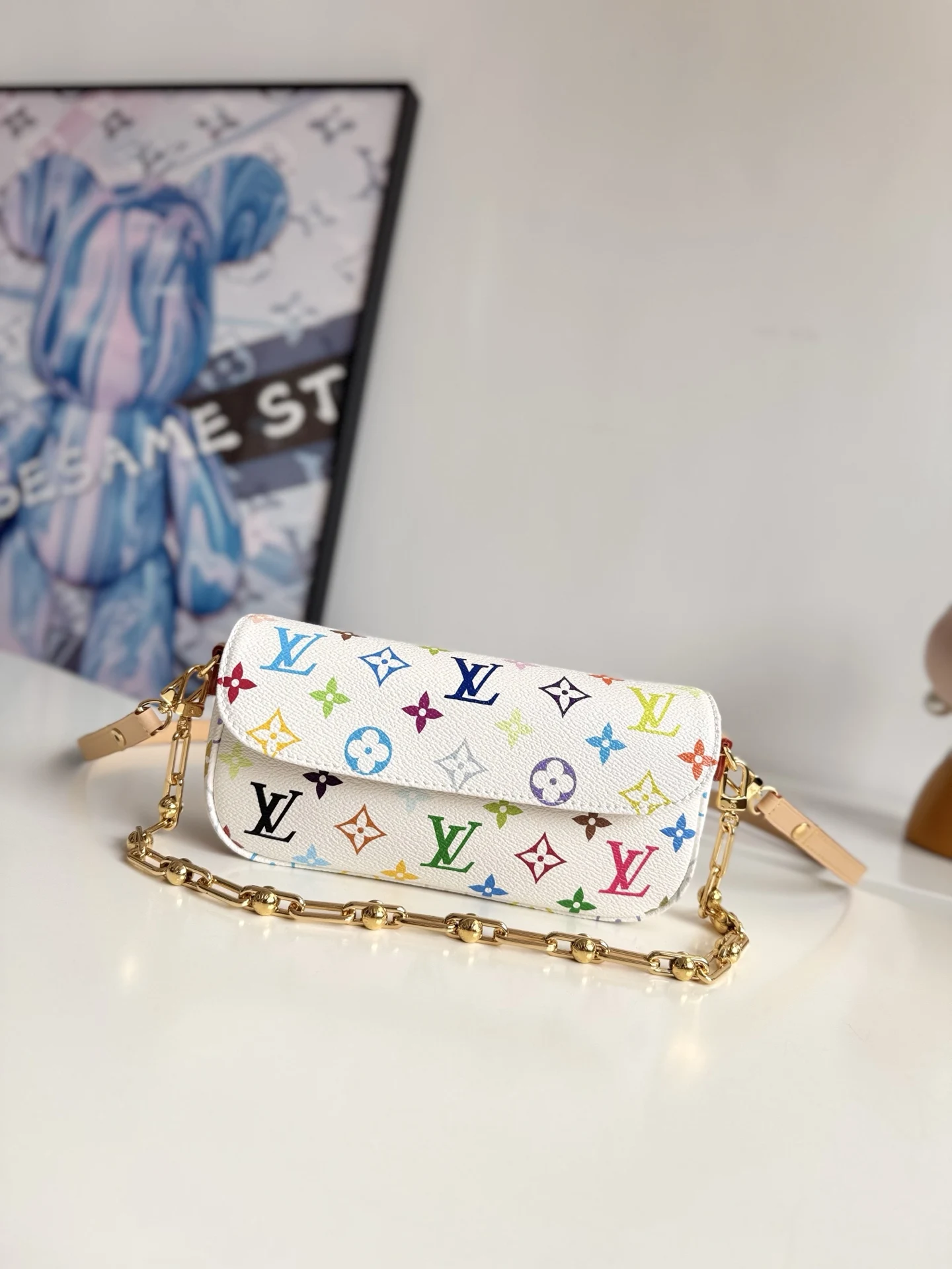 LV海外原单M27492 Wallet On Chain Ivy 手袋 斜挎包 - 细节图 1