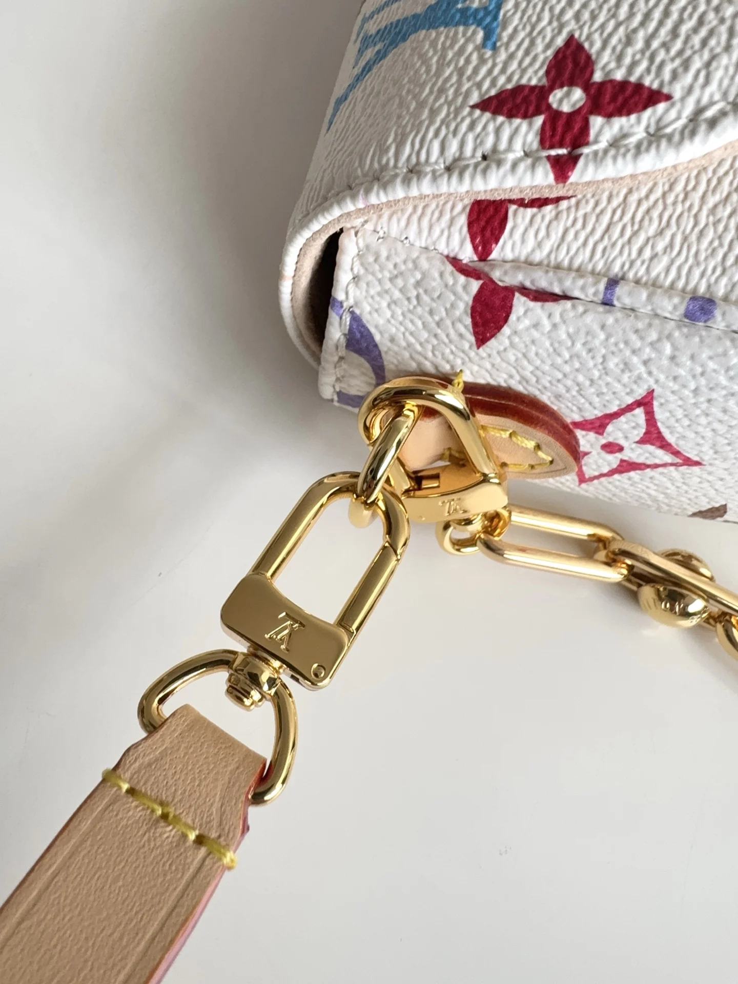 LV海外原单M27492 Wallet On Chain Ivy 手袋 斜挎包 - 细节图 5