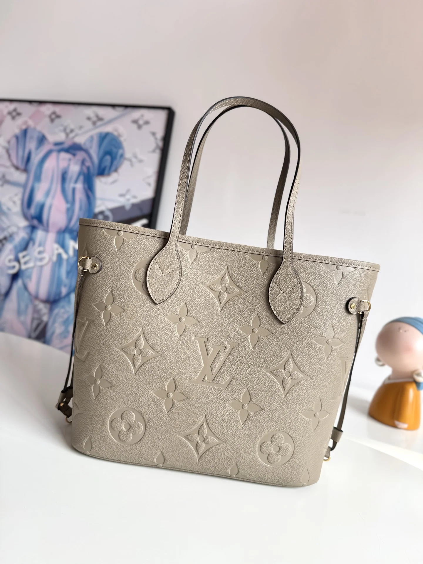 Louis Vuitton Overseas Original M45686 Neverfull Medium Tote Bag Shoulder Bag - Detail view 1