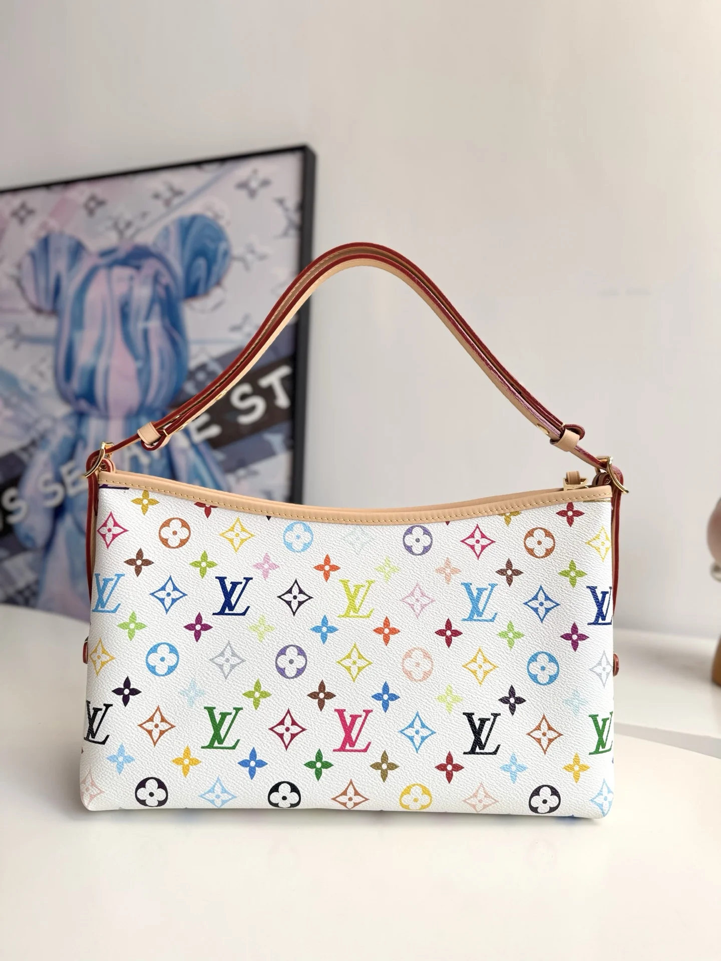 Louis Vuitton Overseas Original M27578 Carryall East West Shoulder Bag - Detail view 3