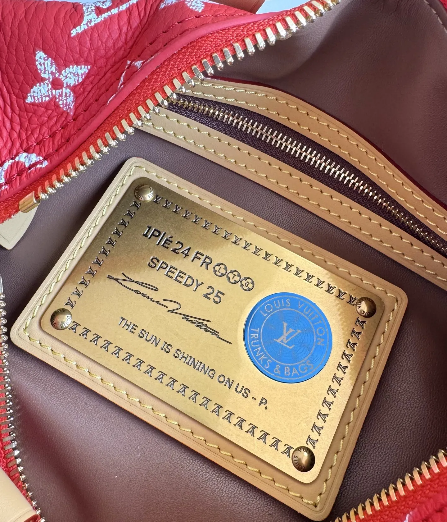 LV海外原单M24425 Speedy P9 Bandouliere25Monogram 手提斜挎包 - 细节图 8