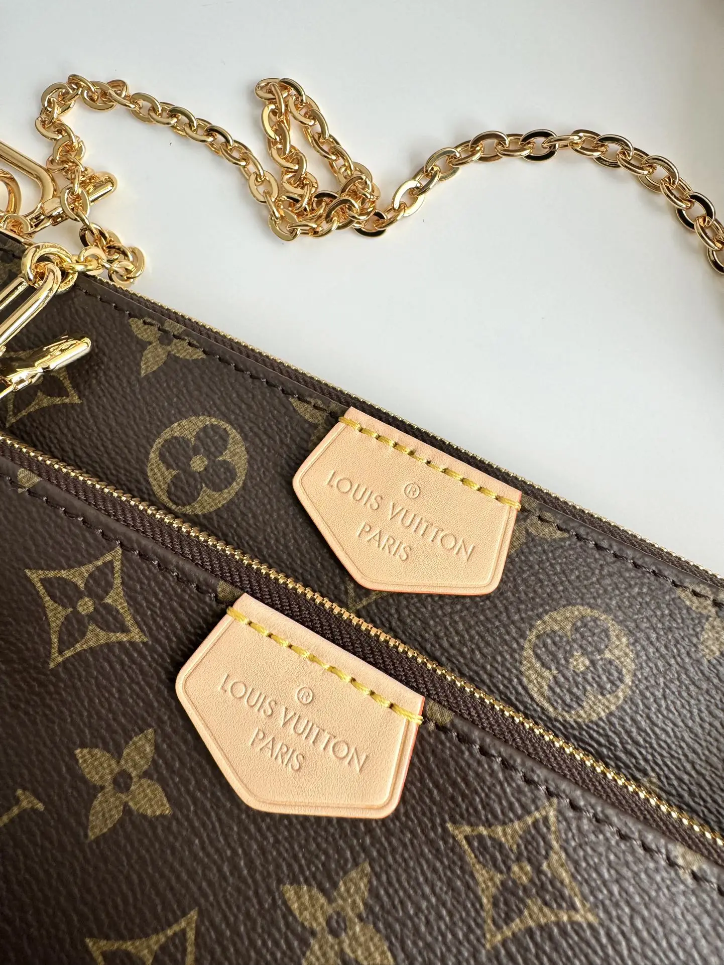 LV海外原单M44840 Multi Pochette Accessories 手袋 斜挎包 - 细节图 5