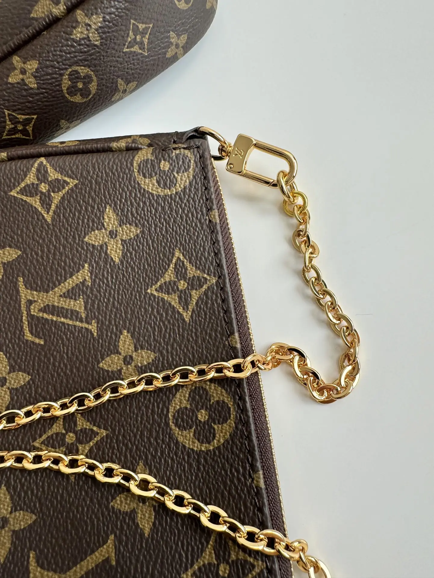 LV海外原单M44840 Multi Pochette Accessories 手袋 斜挎包 - 细节图 7