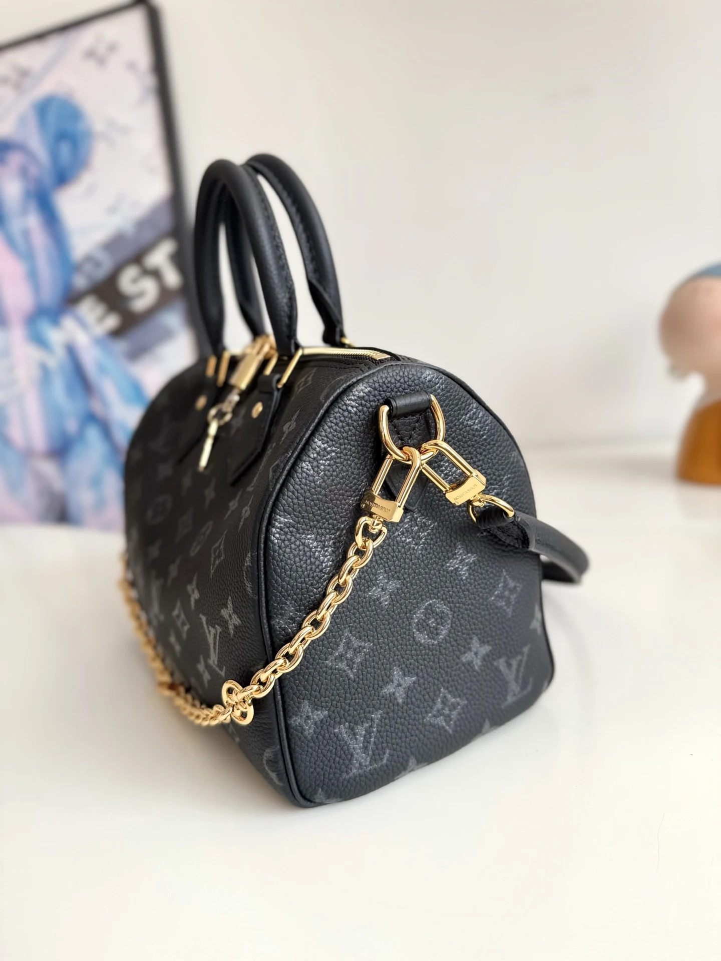LV海外原单M26486 Speedy Bandouliere 25 手袋 手提斜挎包 - 细节图 2