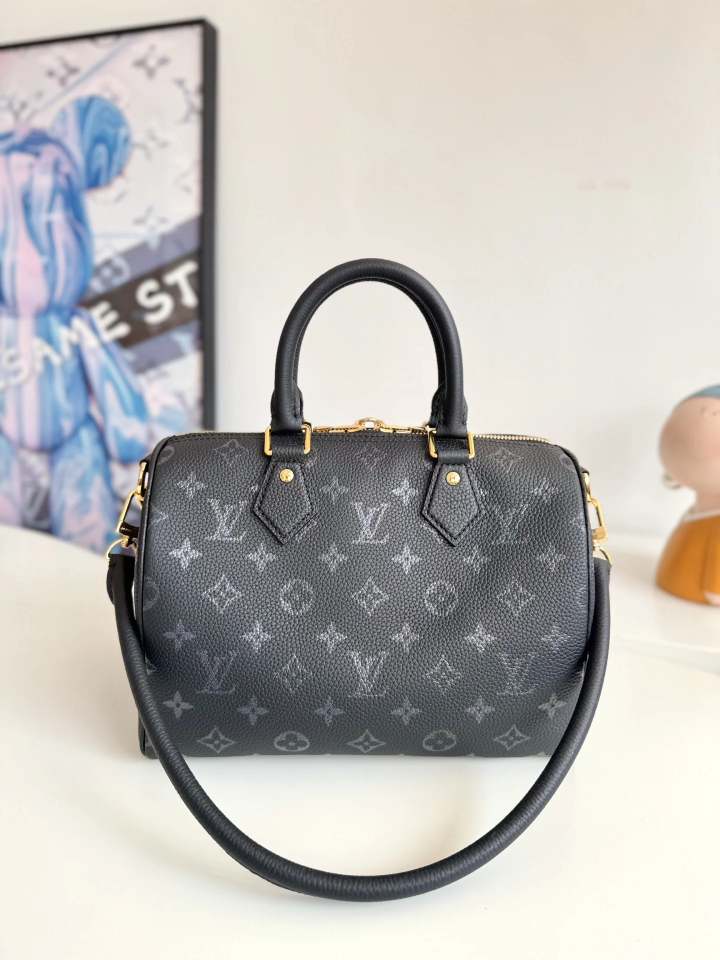 LV海外原单M26486 Speedy Bandouliere 25 手袋 手提斜挎包 - 细节图 3