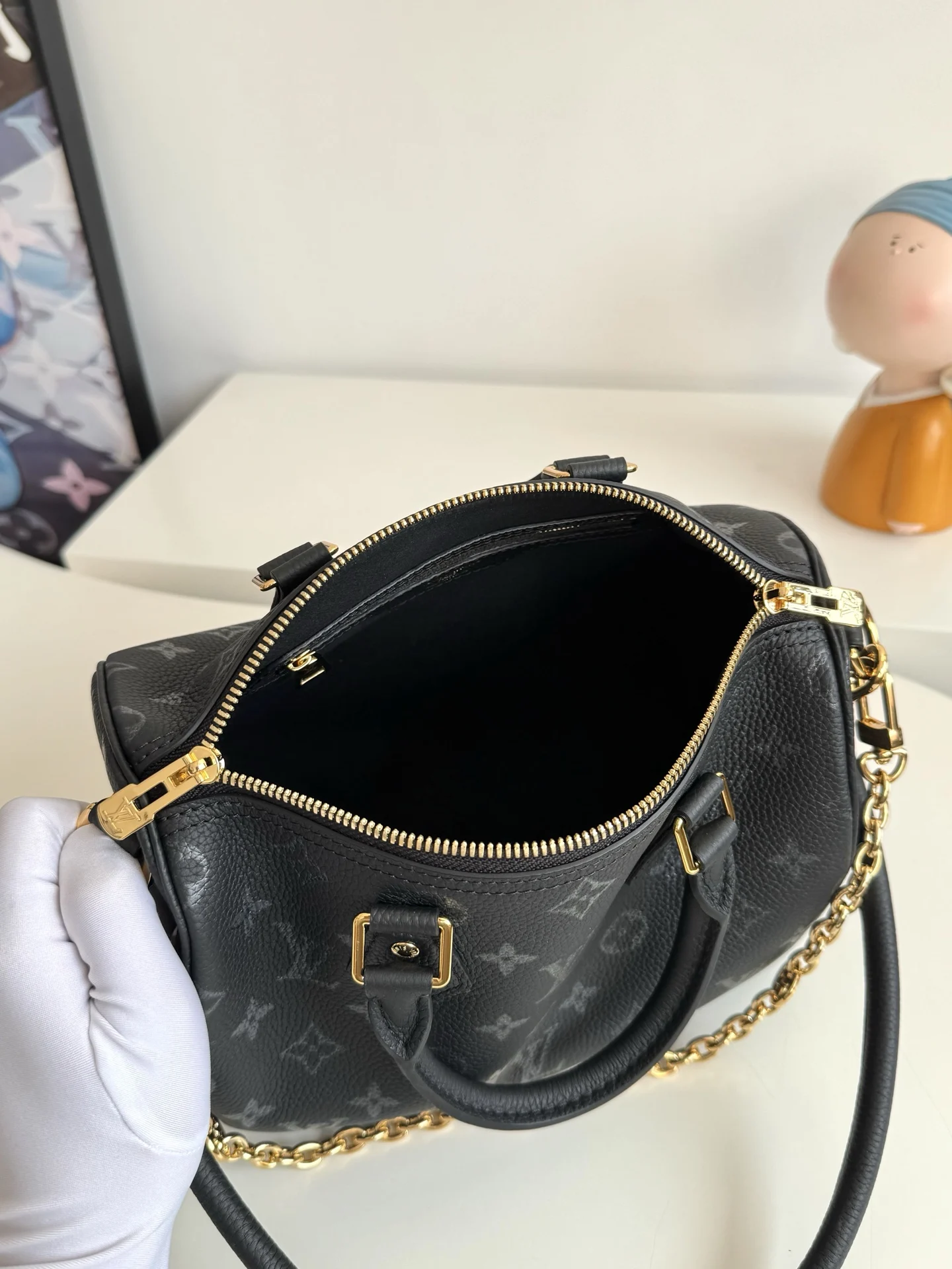 LV海外原单M26486 Speedy Bandouliere 25 手袋 手提斜挎包 - 细节图 8