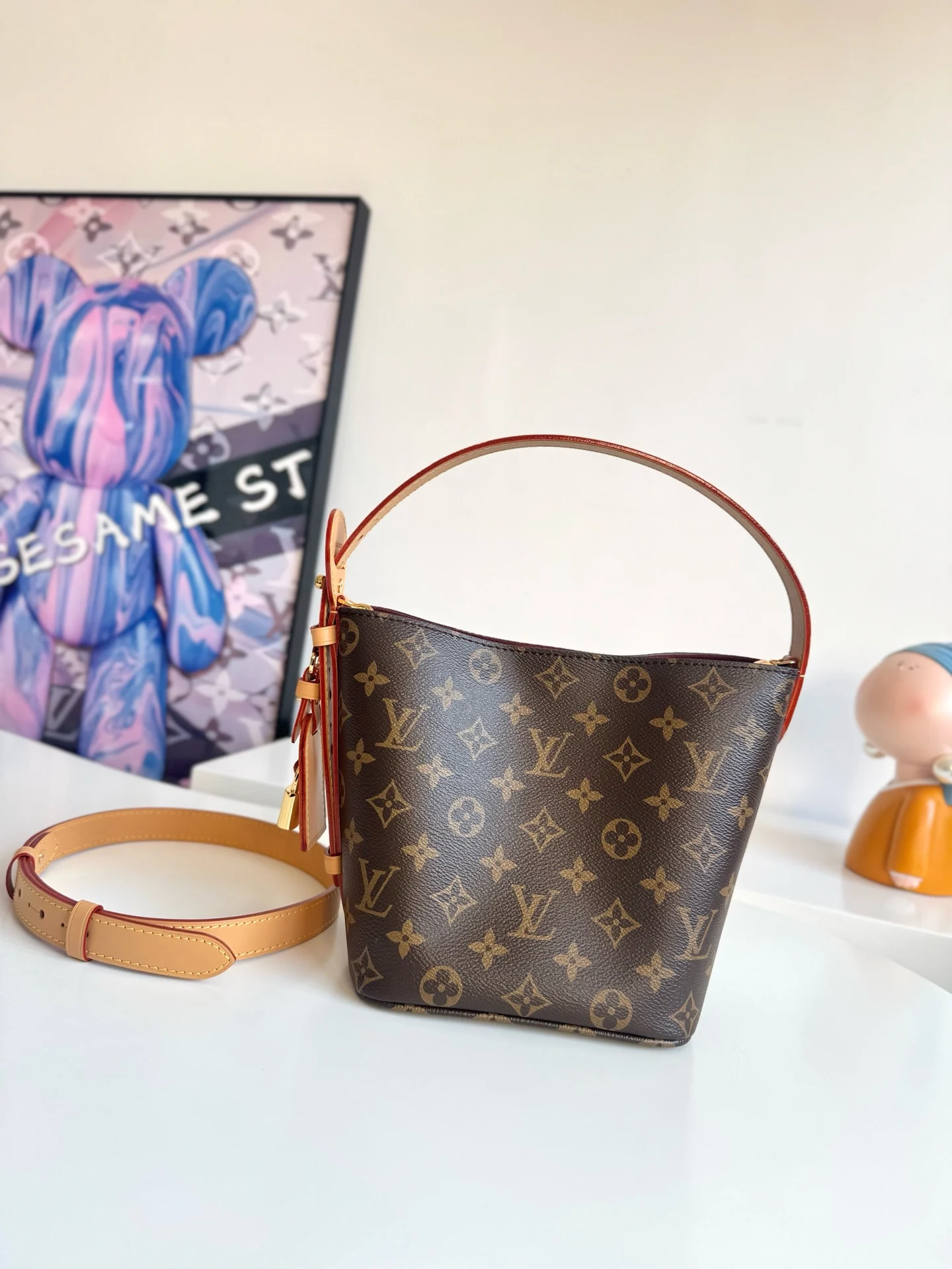 Louis Vuitton Overseas Original M12925 All In BB Handbag Shoulder Backpack - Detail view 1