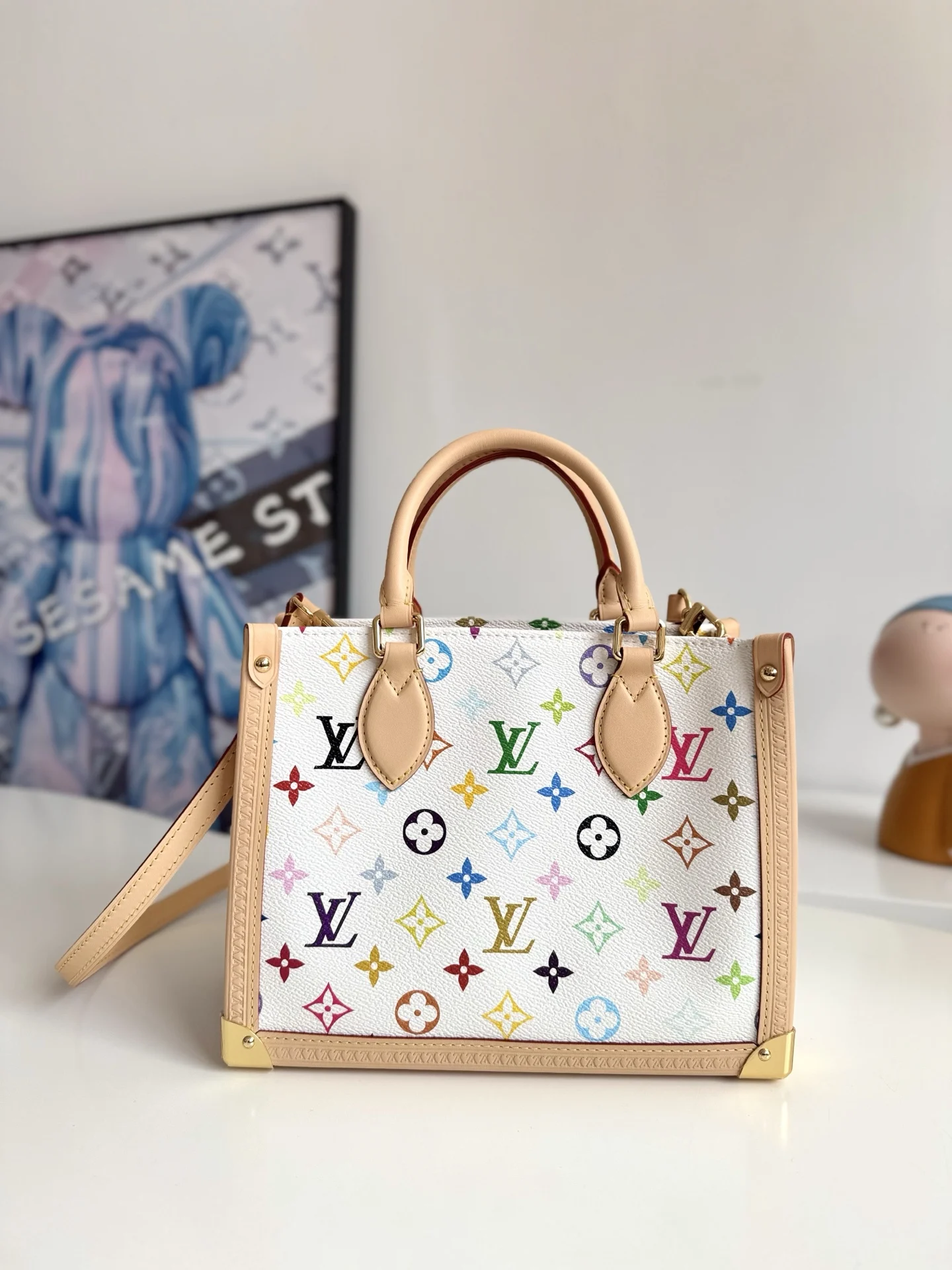 LV海外原单M27580 OnTheGo 小号手袋 手提斜挎包 - 细节图 3