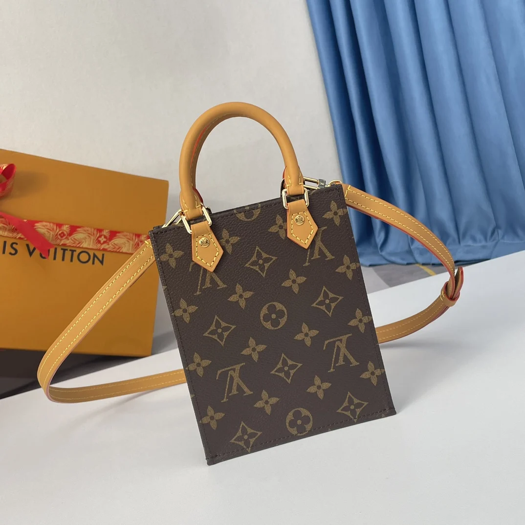 LV海外原单M81295/M69442 Petit Sac Plat 手袋 手提斜挎包 - 细节图 3