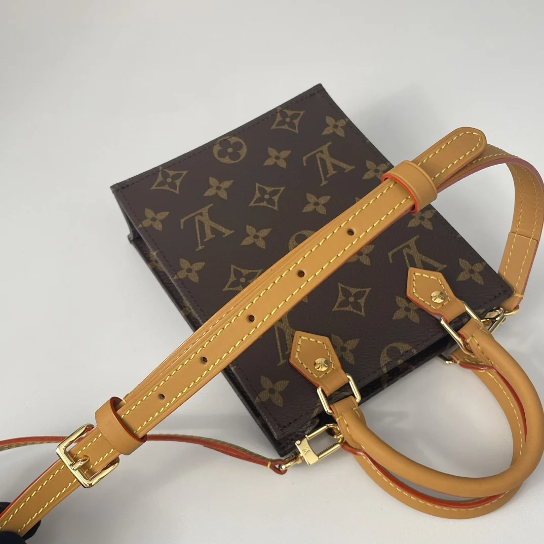 LV海外原单M81295/M69442 Petit Sac Plat 手袋 手提斜挎包 - 细节图 6