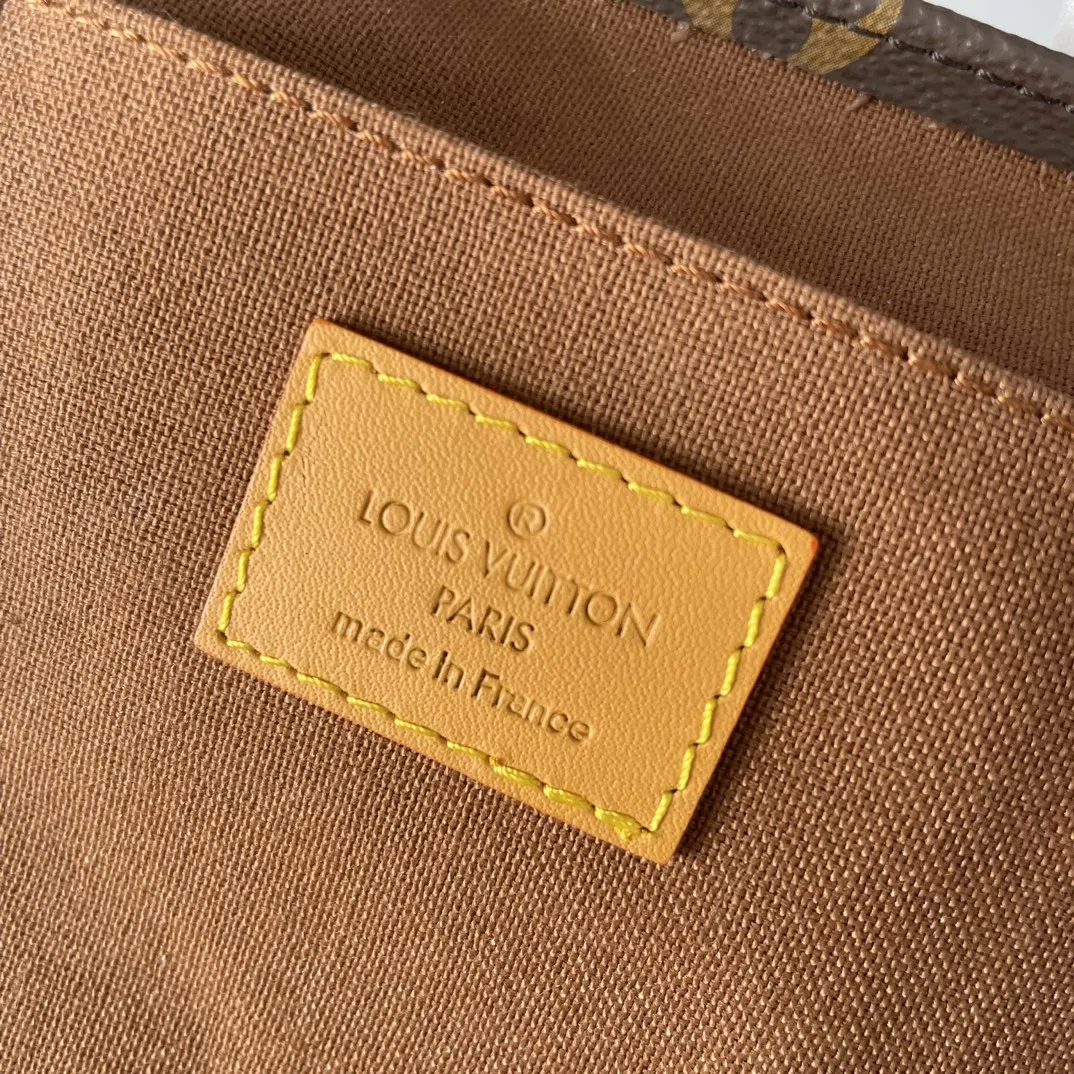 LV海外原单M81295/M69442 Petit Sac Plat 手袋 手提斜挎包 - 细节图 9