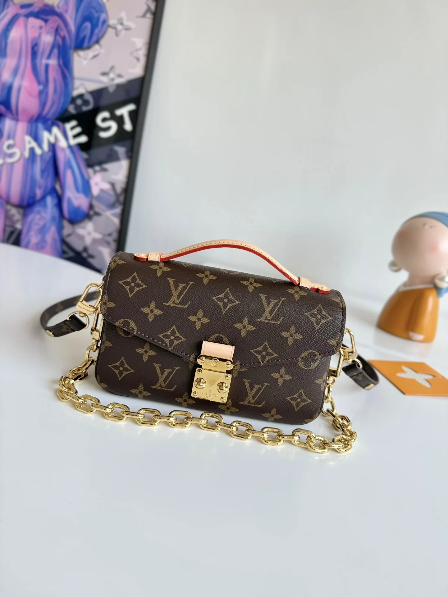 LV海外原单M46279 Pochette Metis East West 手袋 手提斜挎包 - 细节图 1