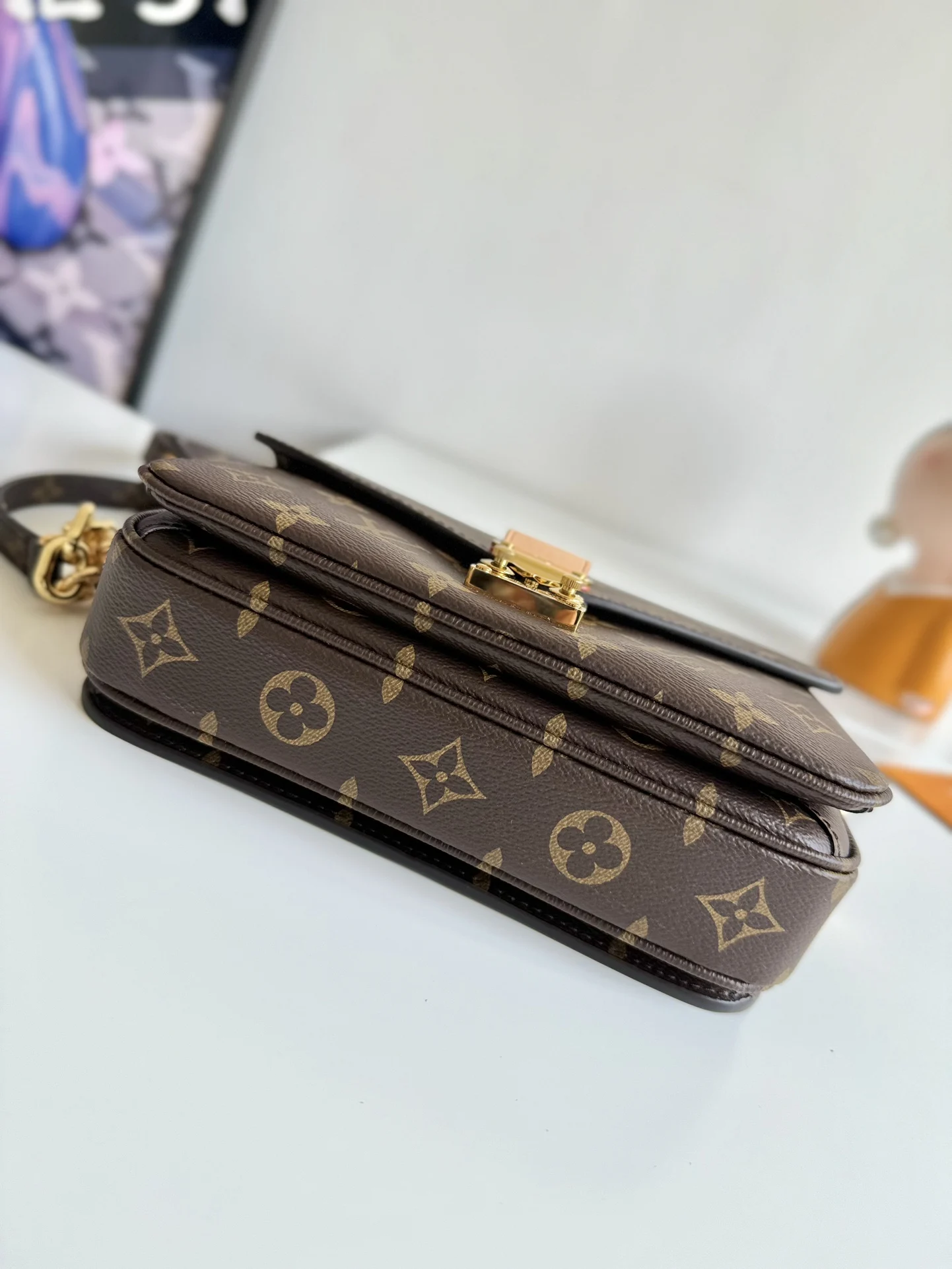 LV海外原单M46279 Pochette Metis East West 手袋 手提斜挎包 - 细节图 4