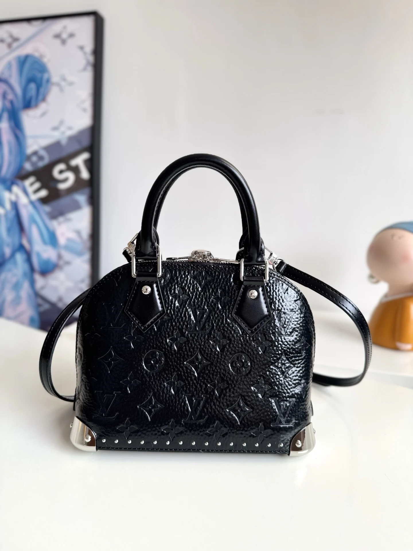 LV海外原单M27812 Alma BB 手袋 手提斜挎包 - 细节图 3