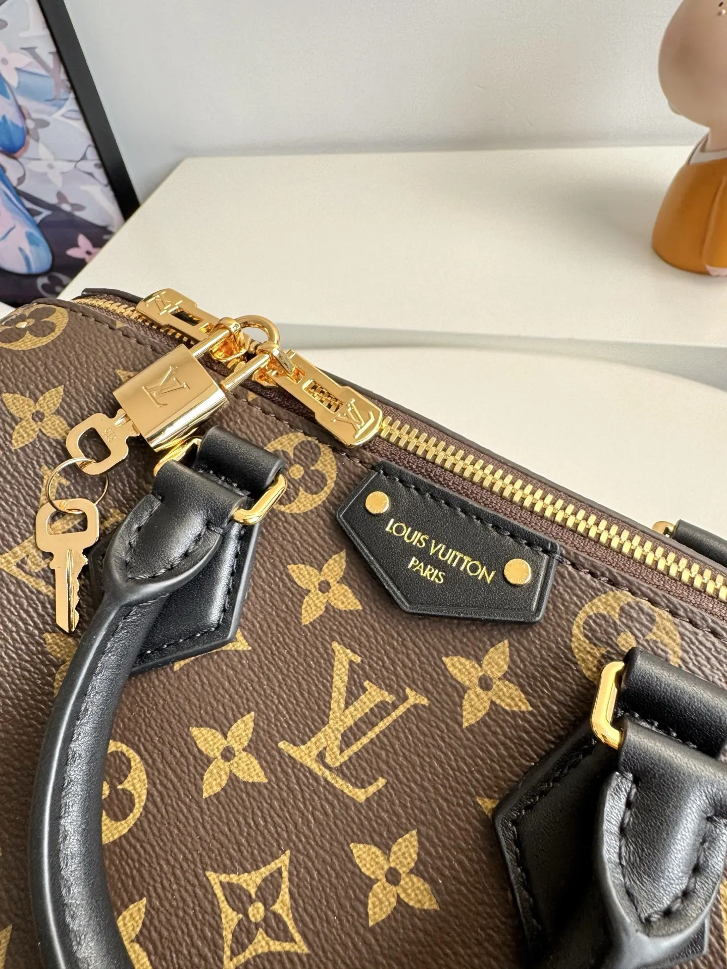 LV海外原单M26181 Speedy 25 手提斜挎包 - 细节图 5