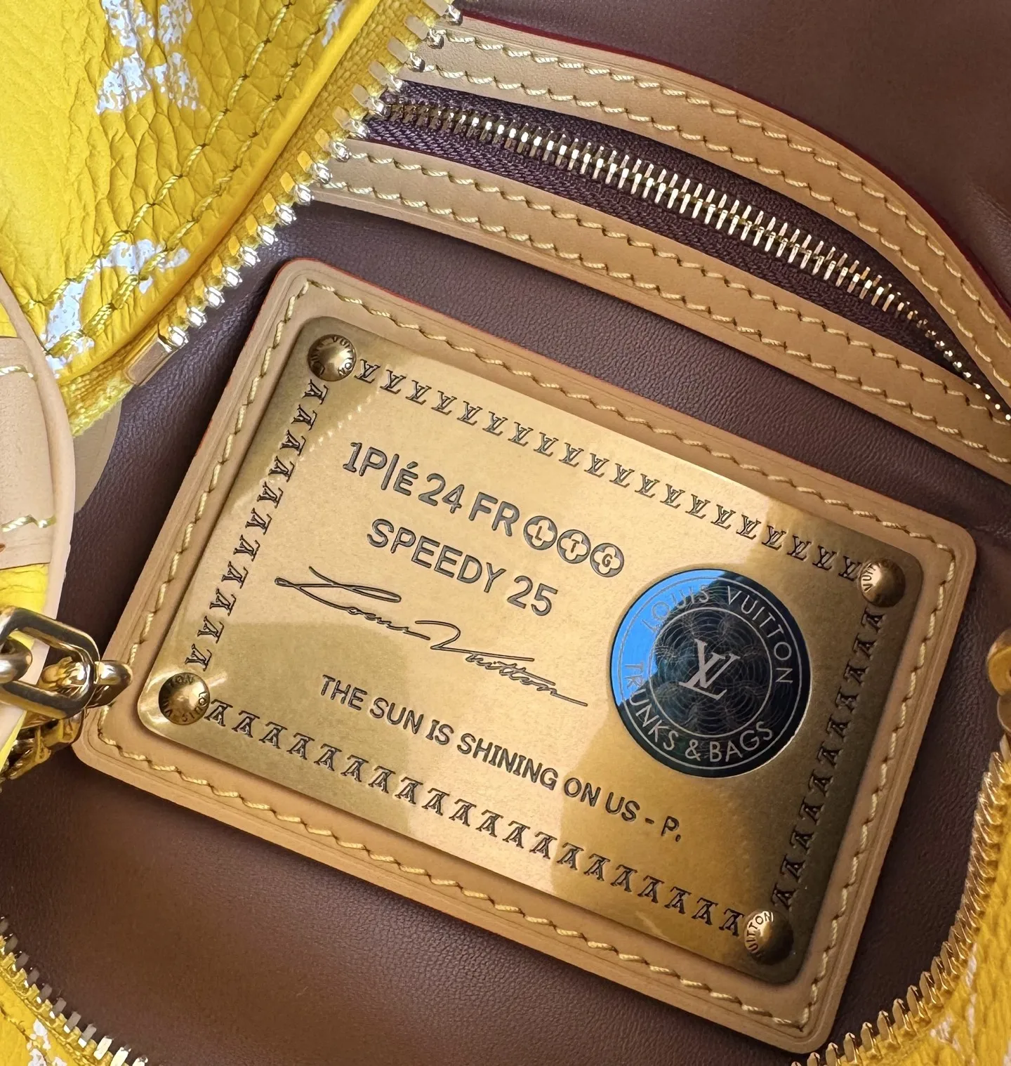 LV海外原单M24426 Speedy P9 Bandouliere25Monogram 手提斜挎包 - 细节图 8