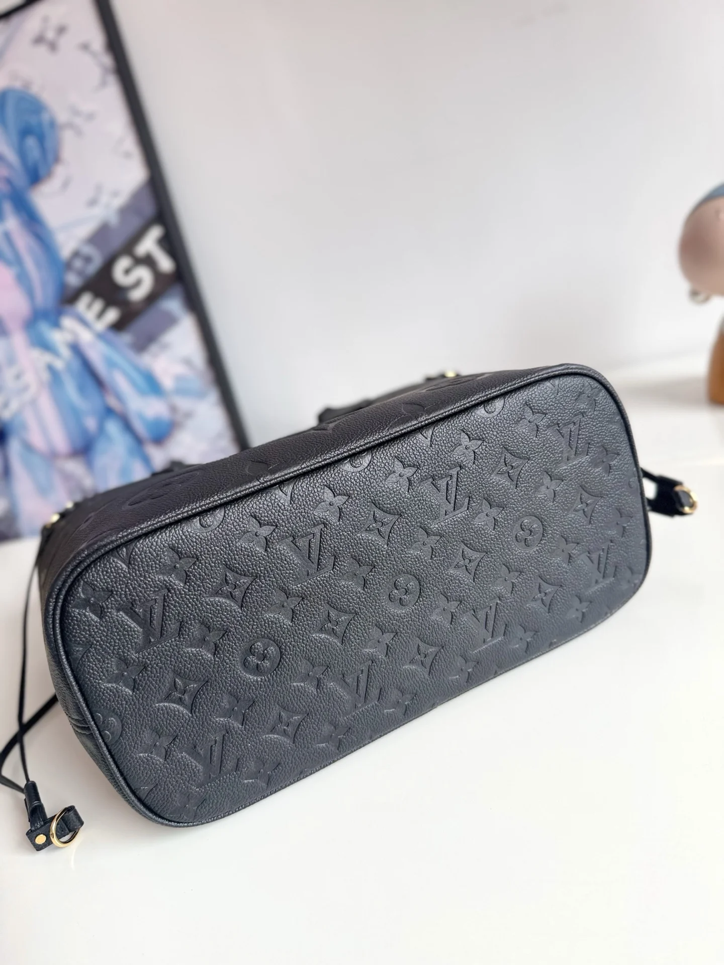 Louis Vuitton Original overseas M45685 Neverfull Medium Tote Bag Shoulder Bag - Detail view 3