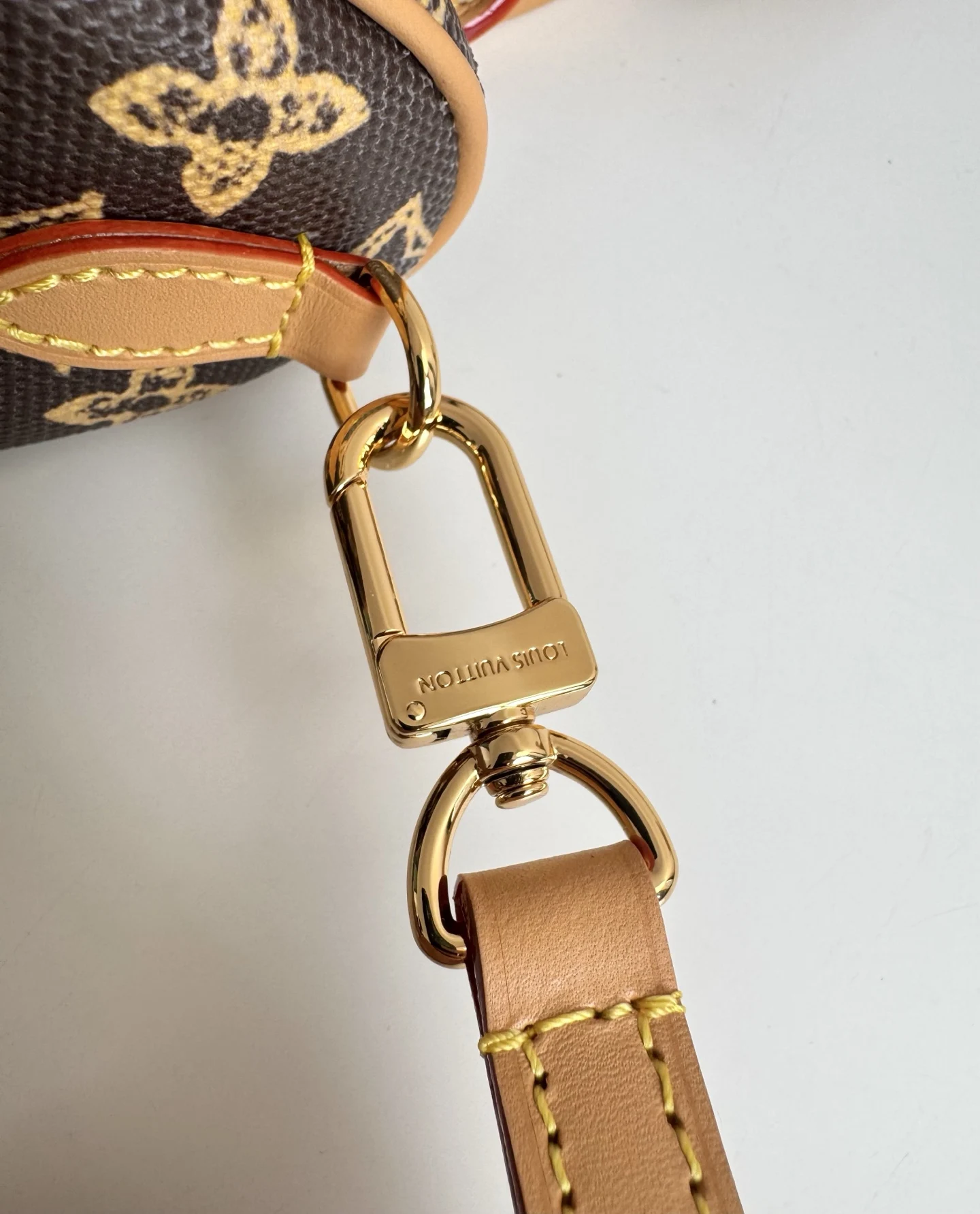 LV海外原单M27610 Nano Speedy 手袋 手提斜挎包 - 细节图 6