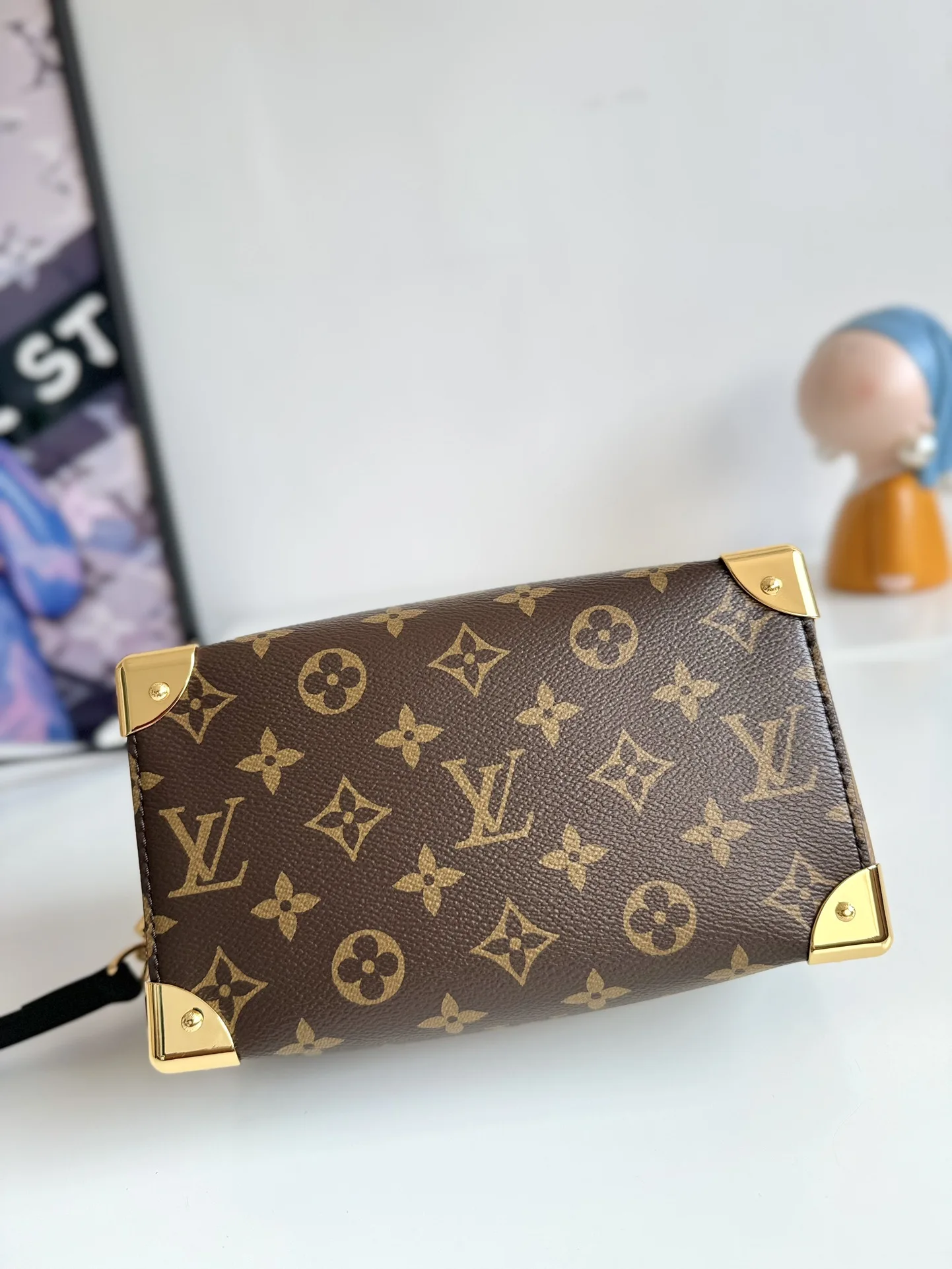 LV海外原单M13146 Speedy Trunk 手袋 手提斜挎包 - 细节图 4