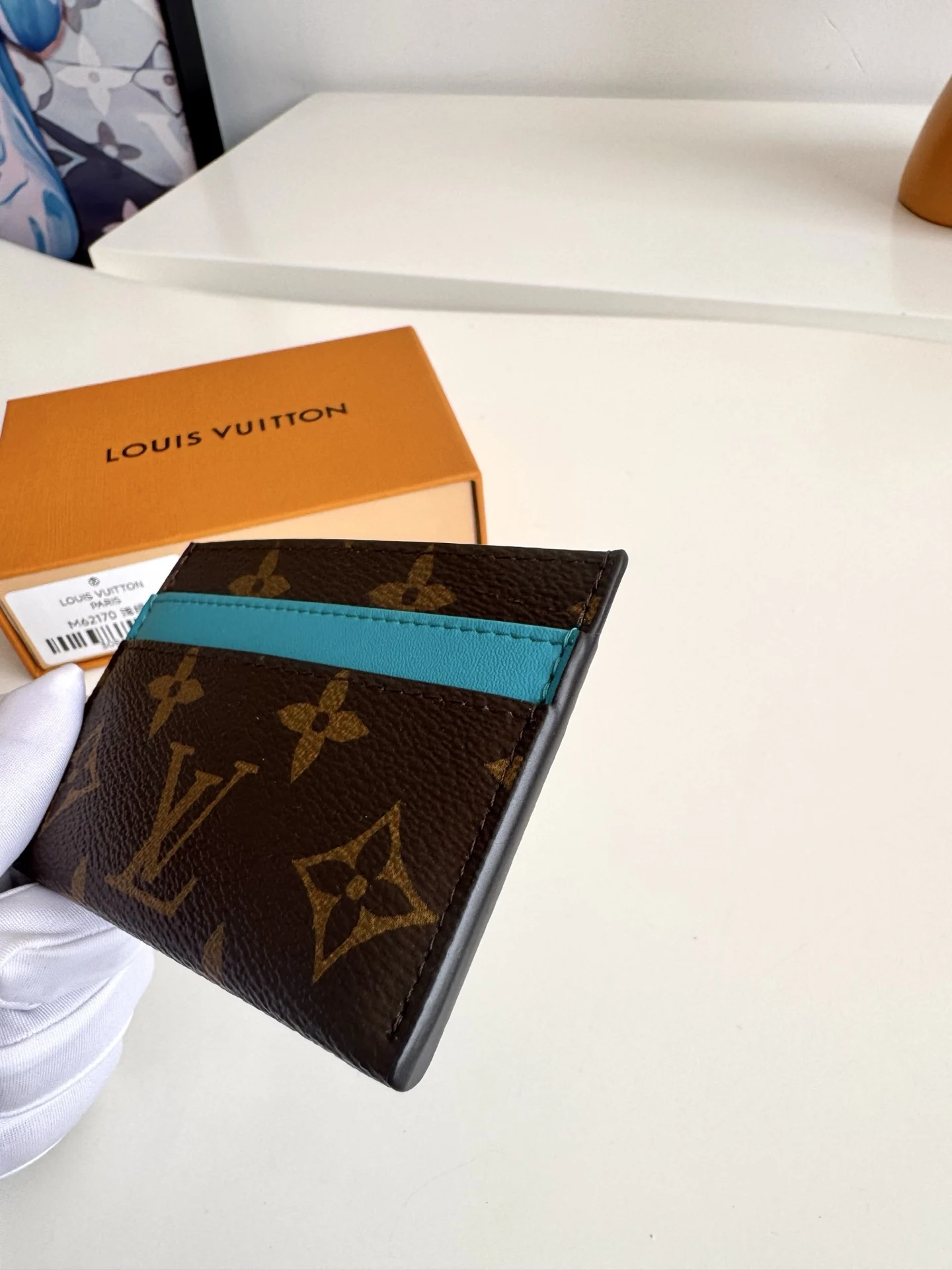 Louis Vuitton Overseas original M62170 card holder wallet - Detail view 3