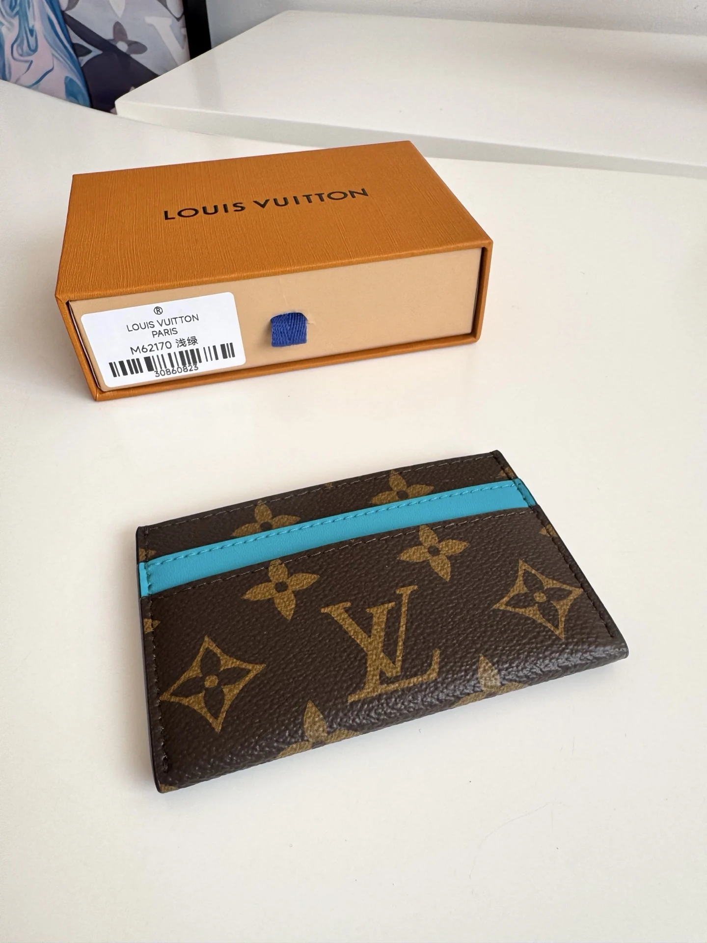 Louis Vuitton Overseas original M62170 card holder wallet - Detail view 5