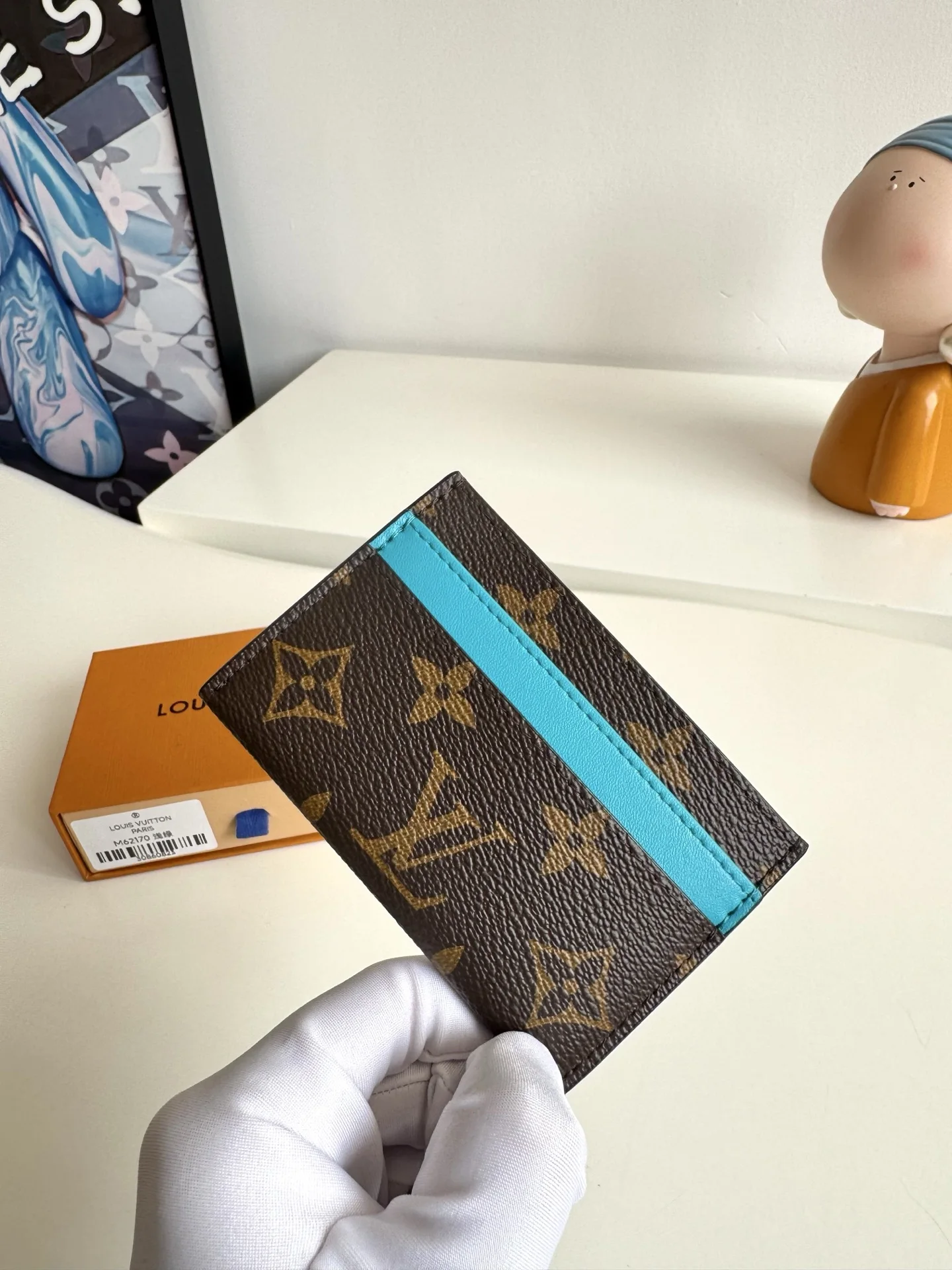 Louis Vuitton Overseas original M62170 card holder wallet - Detail view 6